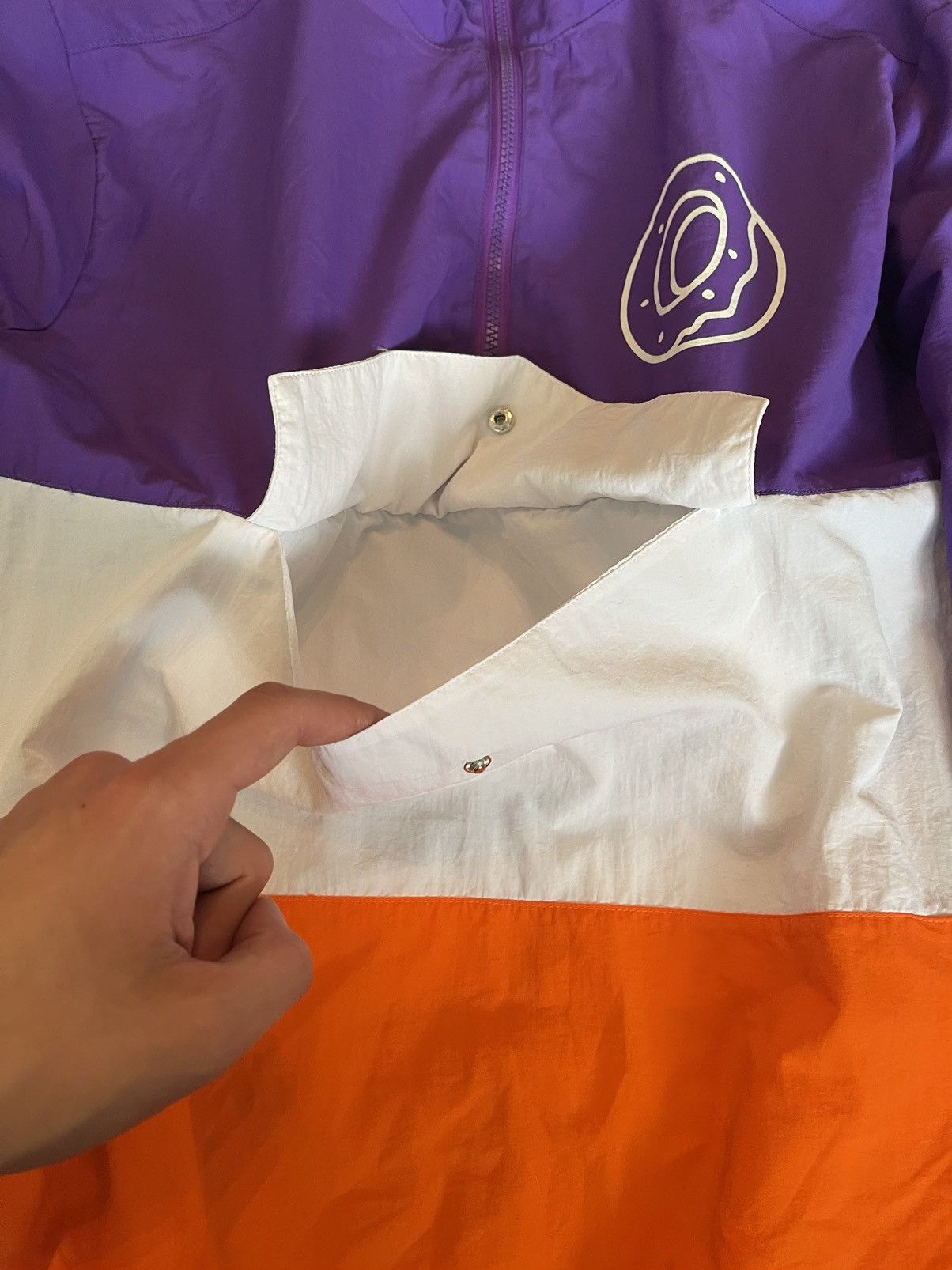 Golf Wang × Tyler The Creator OFWGKTA by Tyler the Creator purple orange anorak jacket Size US XL / EU 56 / 4 - 7 Thumbnail