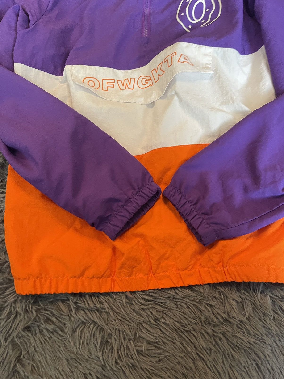 Golf Wang × Tyler The Creator OFWGKTA by Tyler the Creator purple orange anorak jacket Size US XL / EU 56 / 4 - 10 Thumbnail