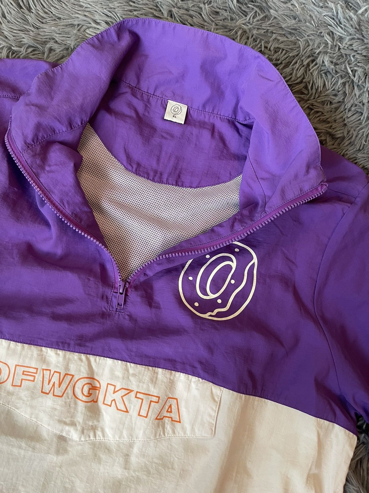 Golf Wang × Tyler The Creator OFWGKTA by Tyler the Creator purple orange anorak jacket Size US XL / EU 56 / 4 - 12 Thumbnail