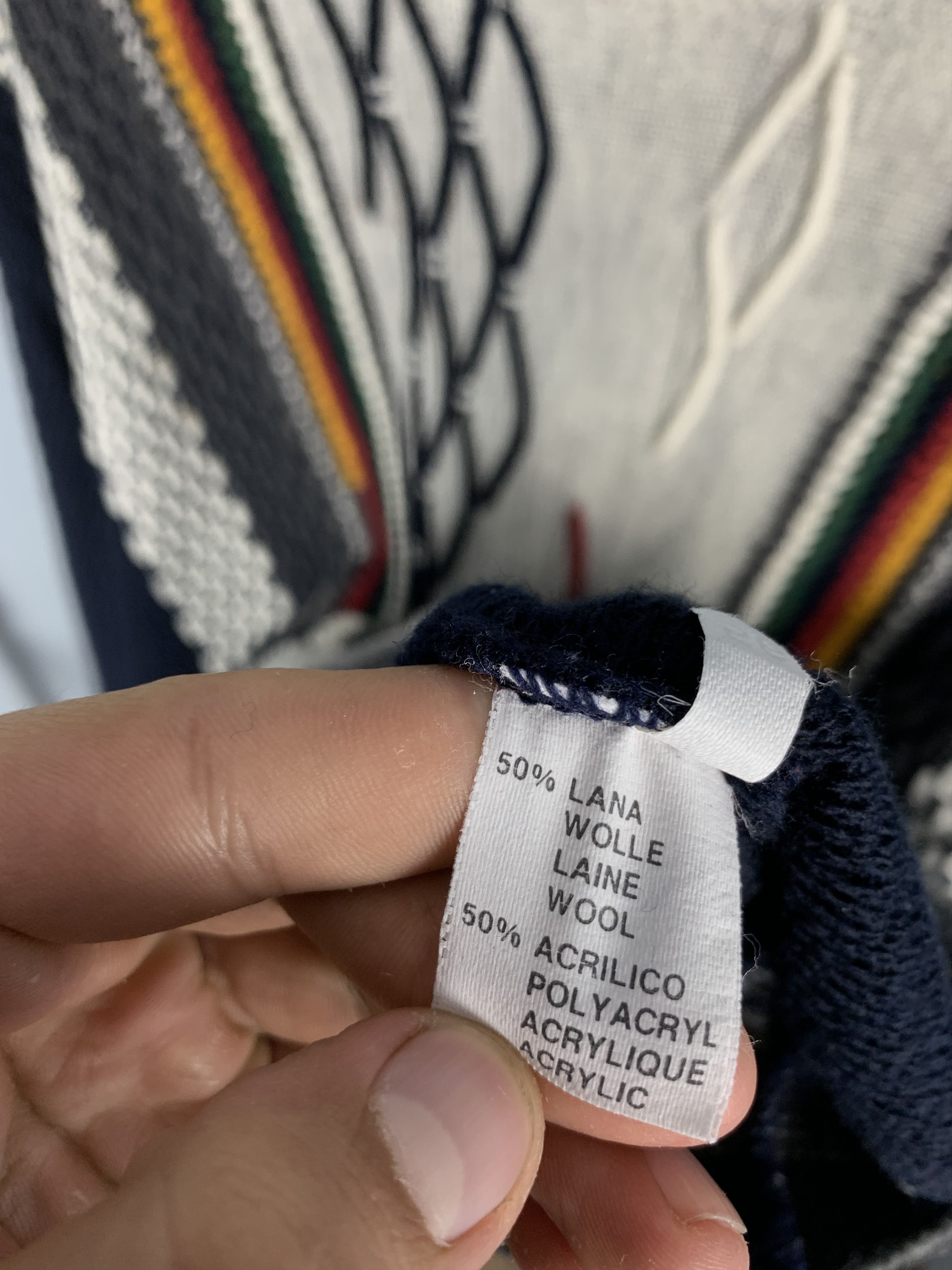 Vintage Vintage Coloured Cable Knit Sweater Coogi Style Size US XL / EU 56 / 4 - 7 Thumbnail