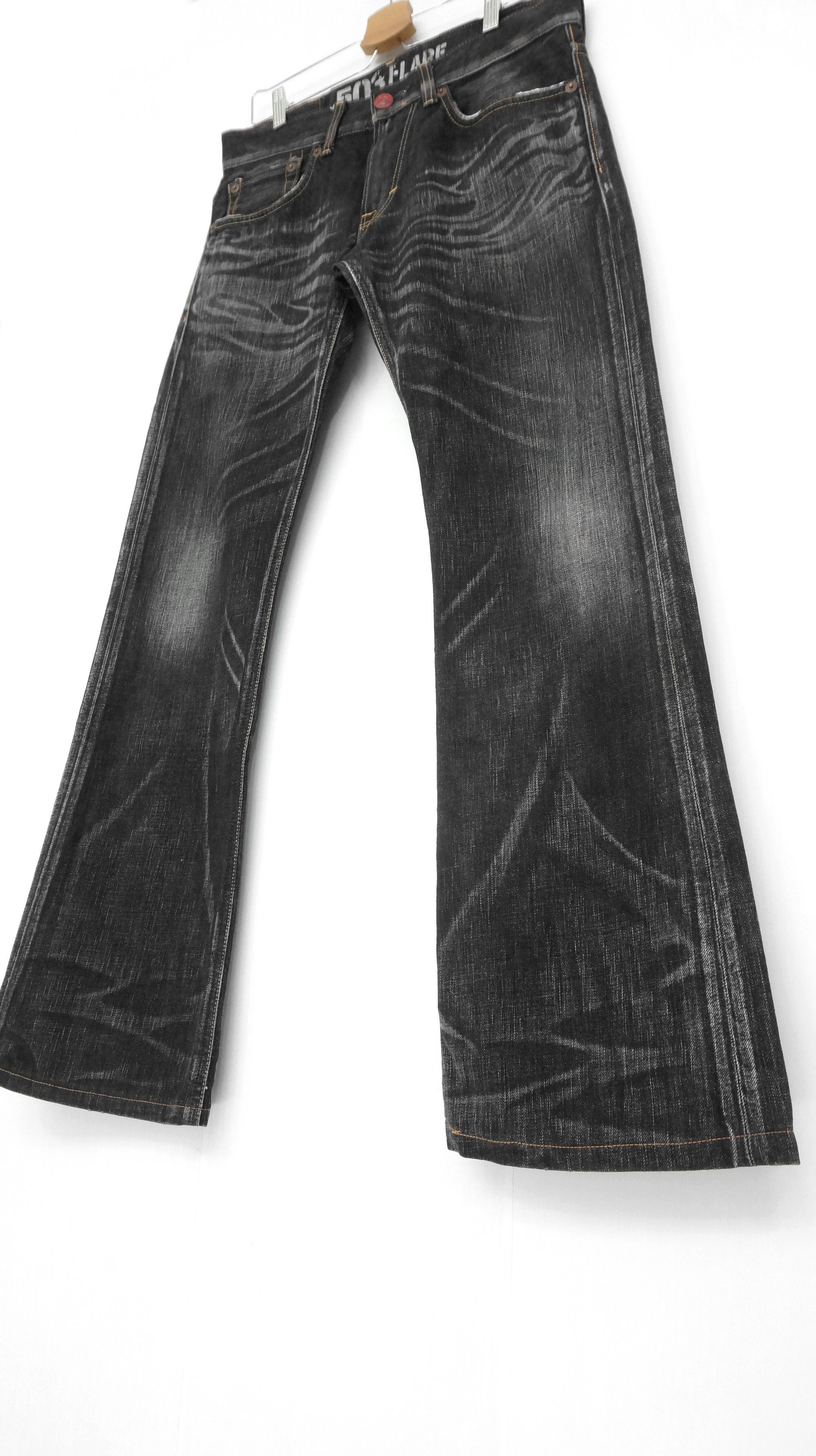 Edwin 🔥🔥 VINTAGE EDWIN MADE IN JAPAN 503 FLARED JEANS Size US 32 / EU 48 - 2 Thumbnail