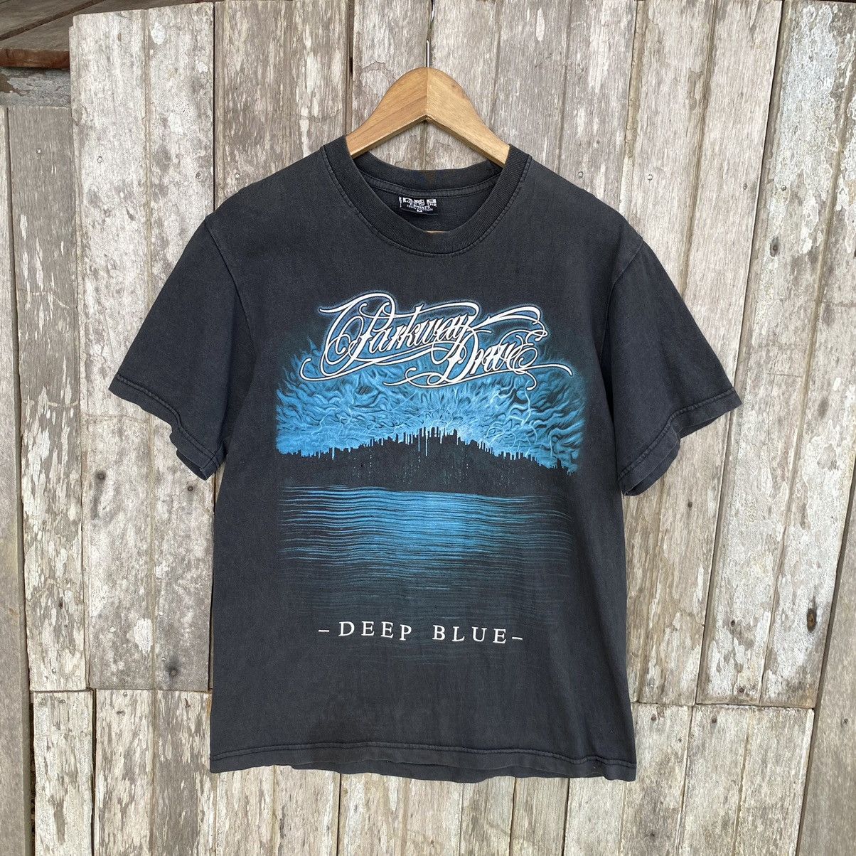 Vintage Thrashed Faded Y2K Parkway Drive ERD GRUNGE PROMO TEE Size US M / EU 48-50 / 2 - 2 Thumbnail