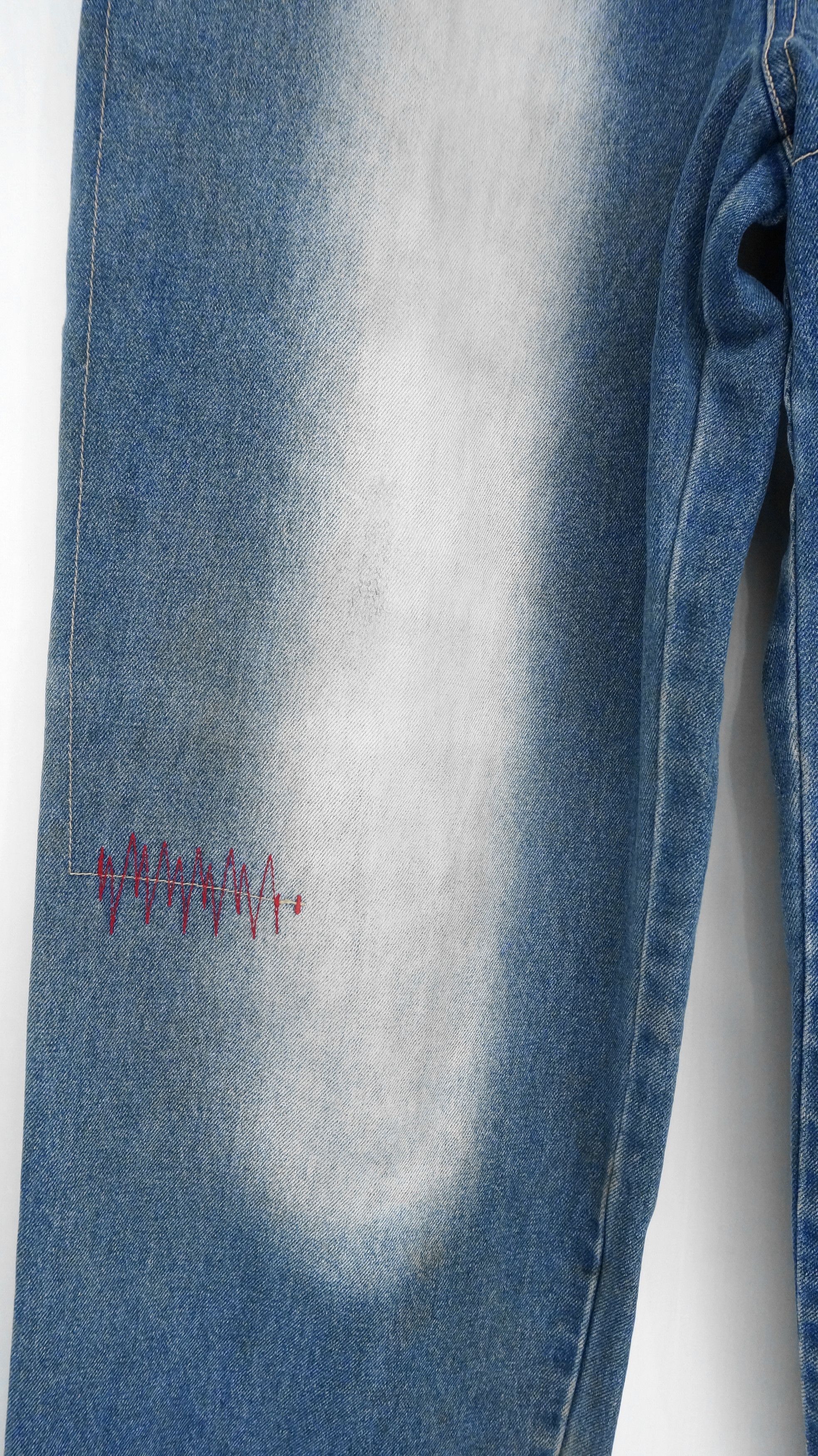 Dogtown 🔥 90s Vintage DOGTOWN Distressed Baggy Worn Jeans Size US 33 - 8 Thumbnail