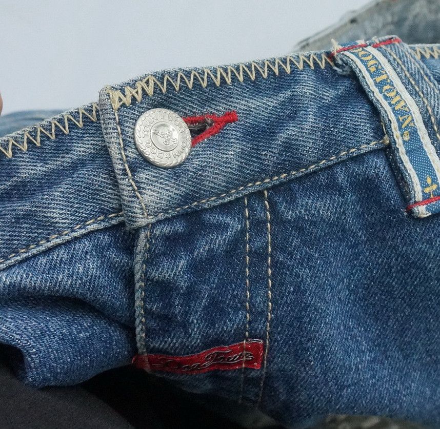 Dogtown 🔥 90s Vintage DOGTOWN Distressed Baggy Worn Jeans Size US 33 - 24 Thumbnail