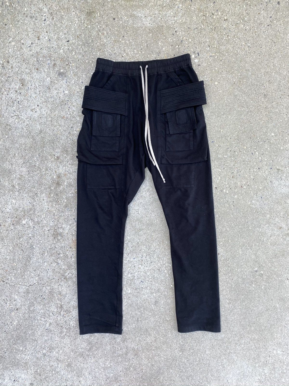 Rick Owens × Rick Owens Drkshdw *SIZE XS* Rick Owens DRKSHDW Cotton Creatch  Cargo Pants | Grailed