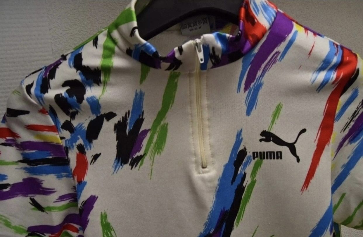 Puma Puma vintage bike shirt bicycle pocket back L rare Size US L / EU 52-54 / 3 - 2 Thumbnail