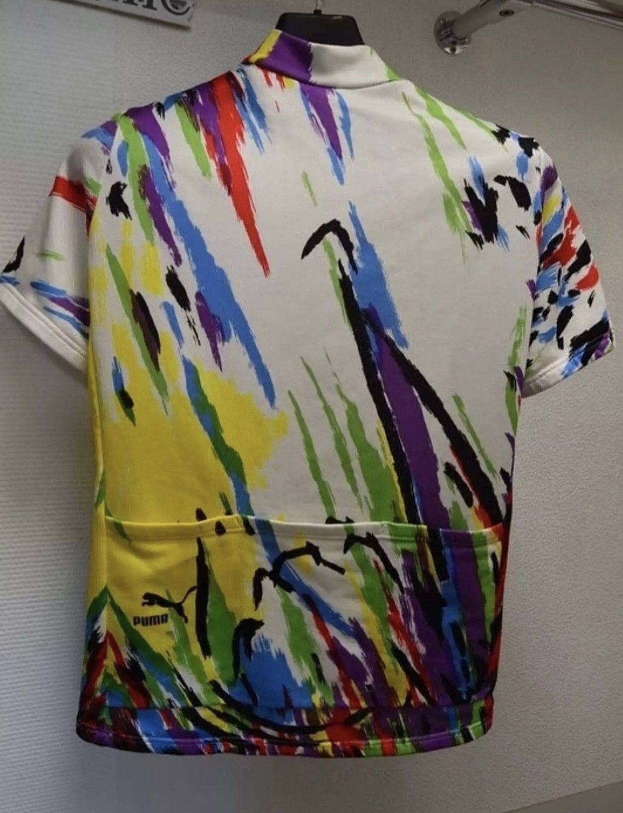 Puma Puma vintage bike shirt bicycle pocket back L rare Size US L / EU 52-54 / 3 - 3 Thumbnail