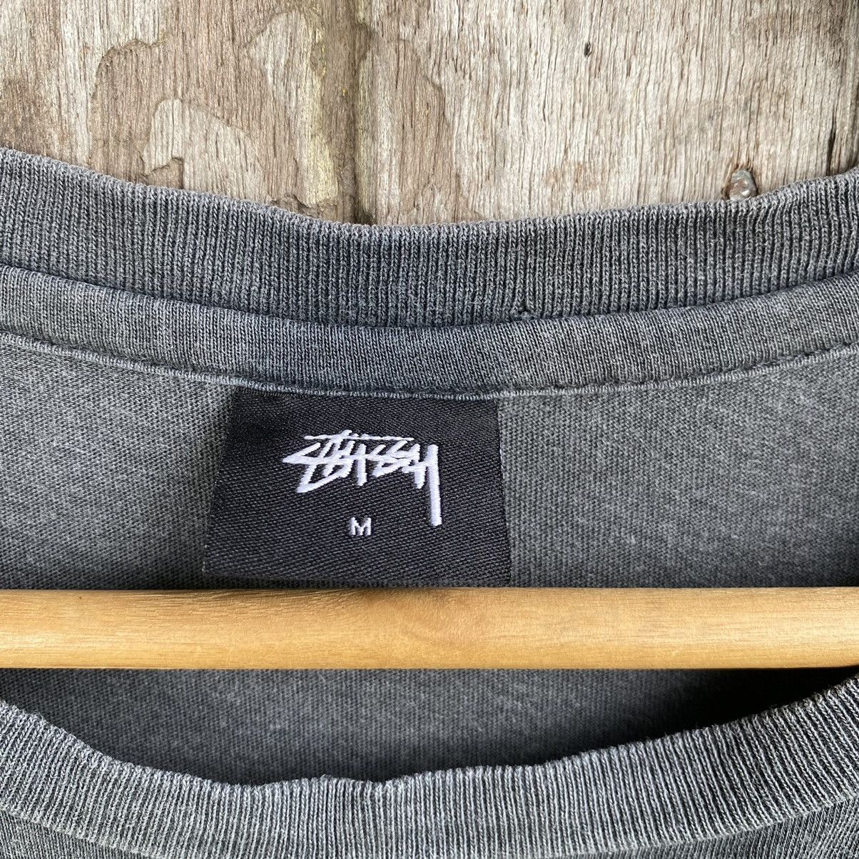 Stussy Thrashed Faded Stussy Oversized ERD GRUNGE TEE Size US M / EU 48-50 / 2 - 2 Thumbnail