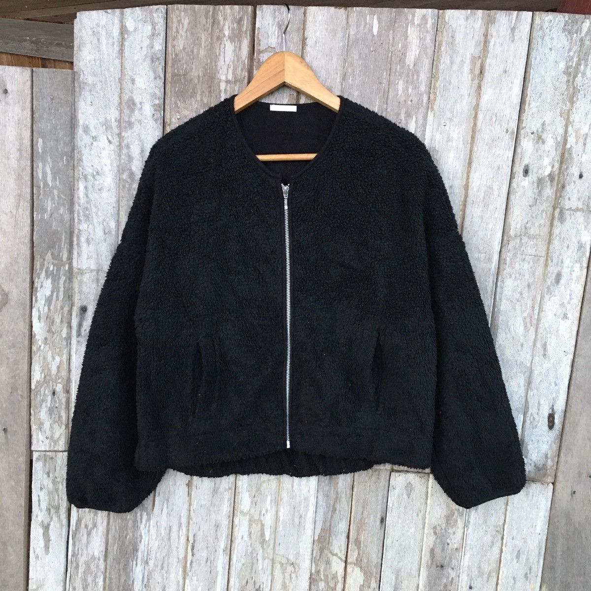 GU GU Japanese brand fleece sweater jacket ERD GRUNGE Size US M / EU 48-50 / 2 - 1 Thumbnail
