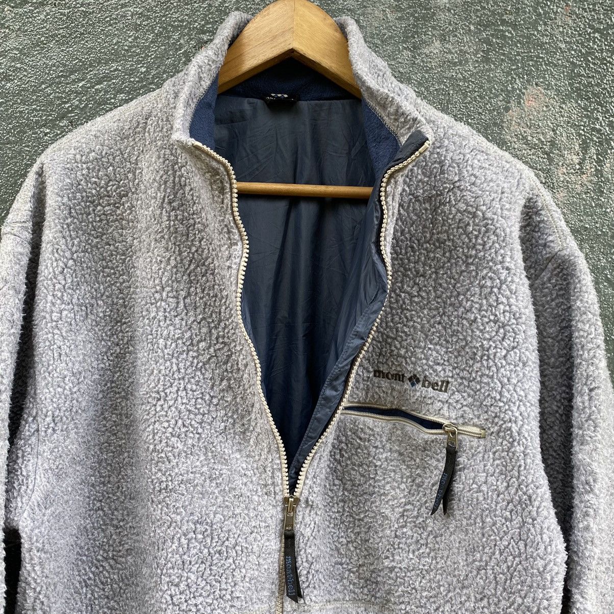 Montbell Vintage 90s Montbell Fleece Winter Zipper Jacket ERD Size US M / EU 48-50 / 2 - 3 Thumbnail