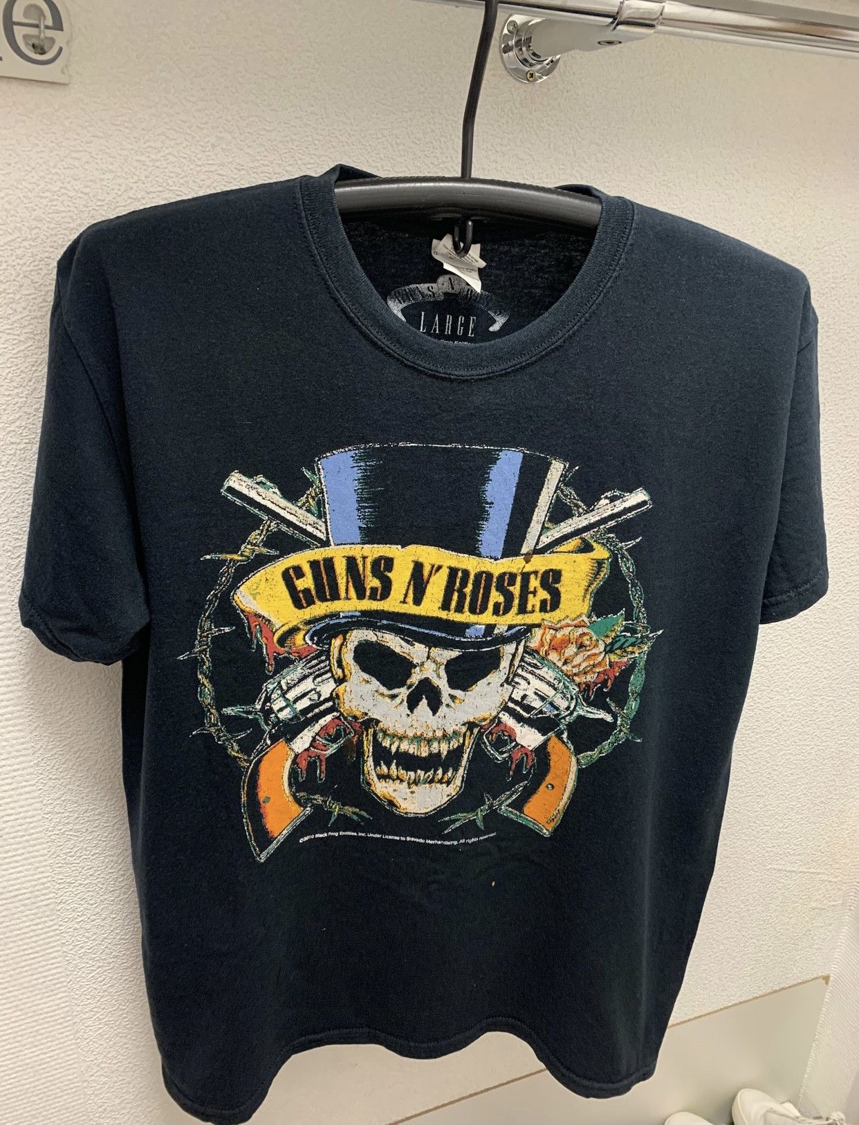 Band Tees Guns N Roses bands tee rock t-shirt black flag L 2010 Size US L / EU 52-54 / 3 - 1 Thumbnail