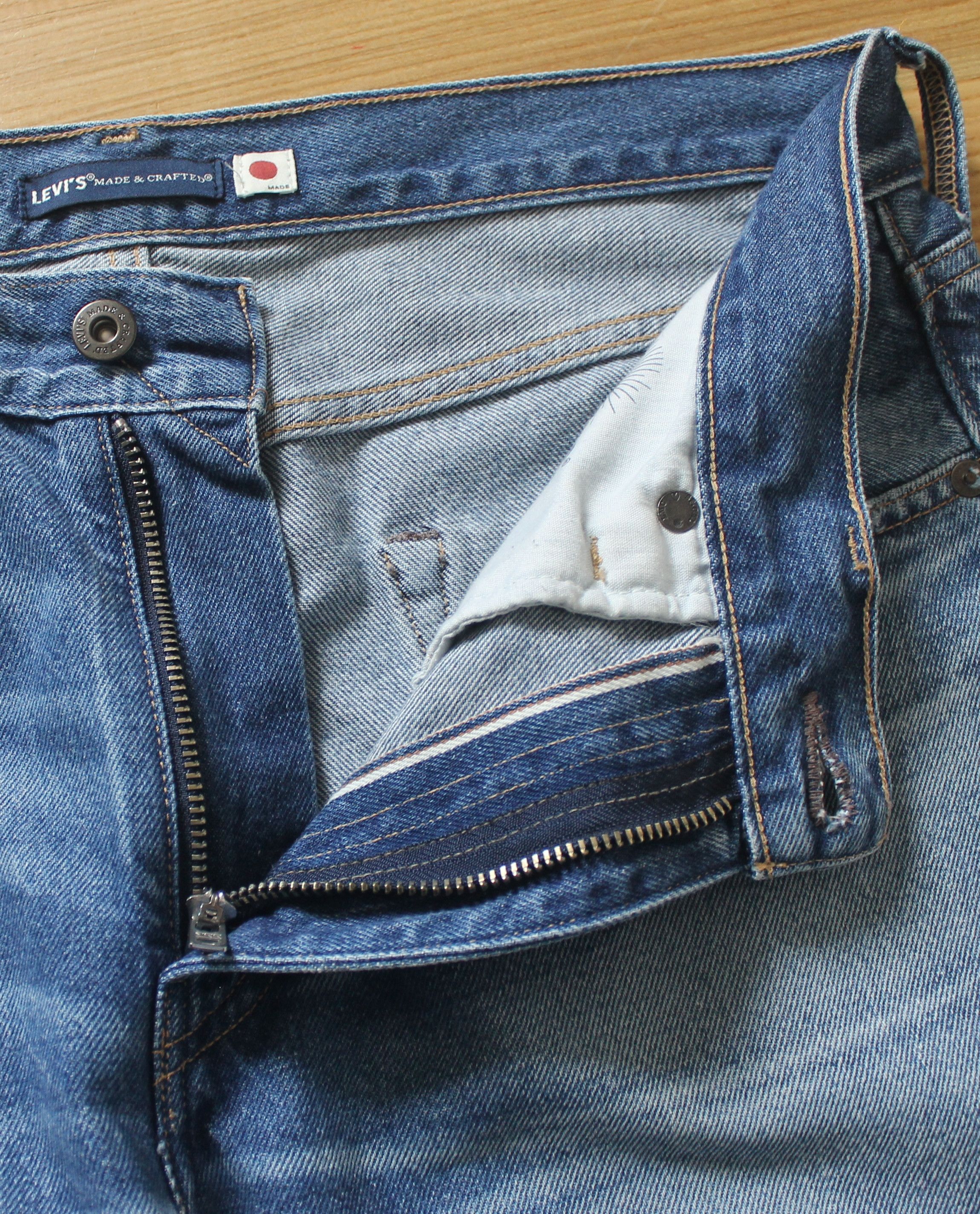 Levi's Levi's 502 Made & Crafted Japan Selvedge Tapered Jean Size US 32 / EU 48 - 6 Thumbnail