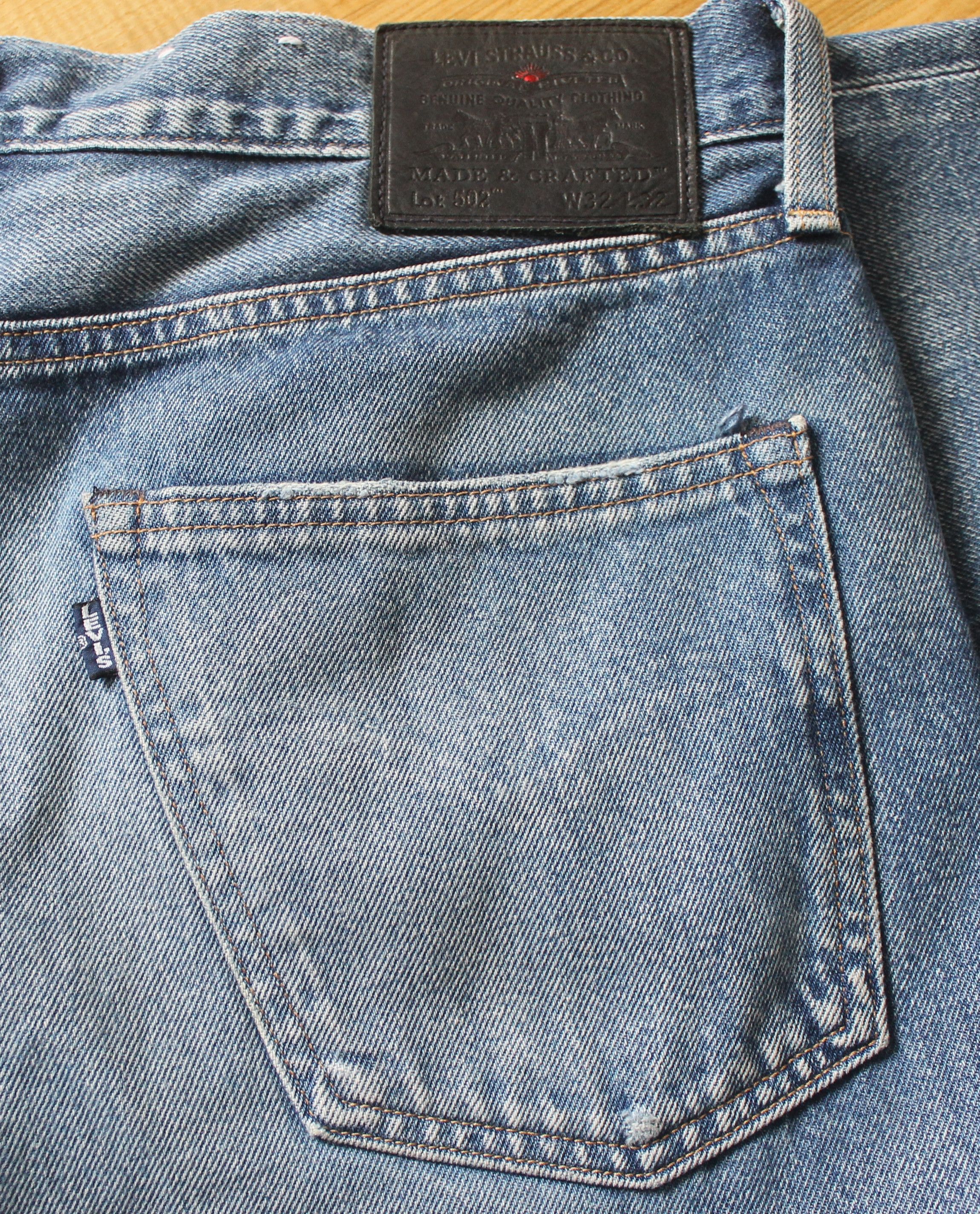 Levi's Levi's 502 Made & Crafted Japan Selvedge Tapered Jean Size US 32 / EU 48 - 12 Thumbnail