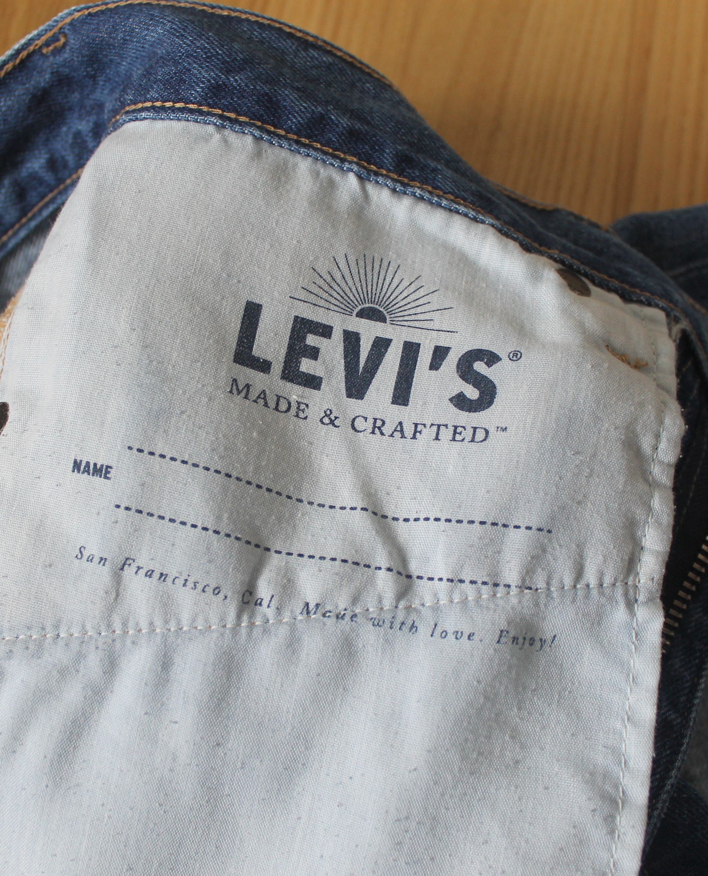 Levi's Levi's 502 Made & Crafted Japan Selvedge Tapered Jean Size US 32 / EU 48 - 7 Thumbnail
