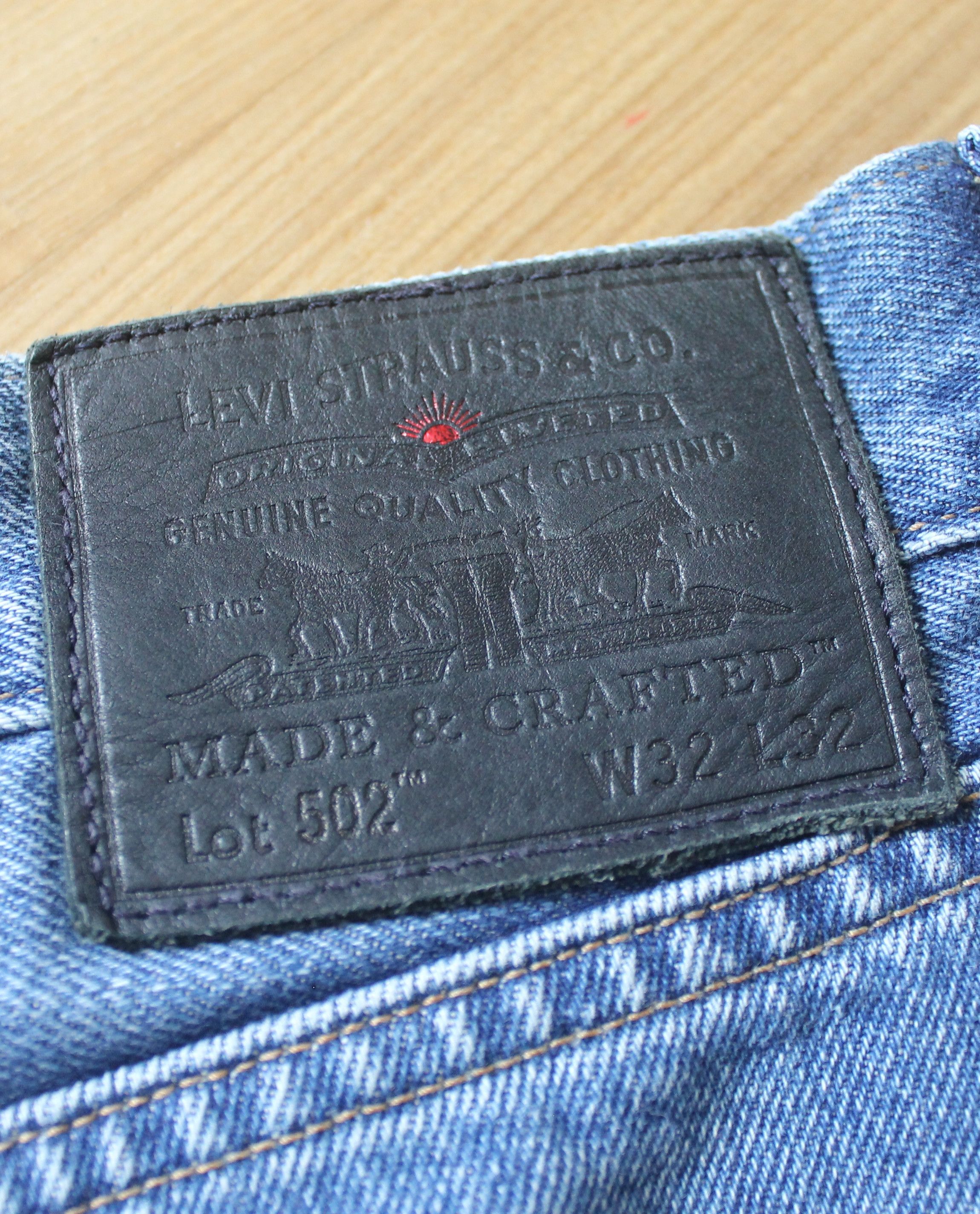 Levi's Levi's 502 Made & Crafted Japan Selvedge Tapered Jean Size US 32 / EU 48 - 13 Thumbnail