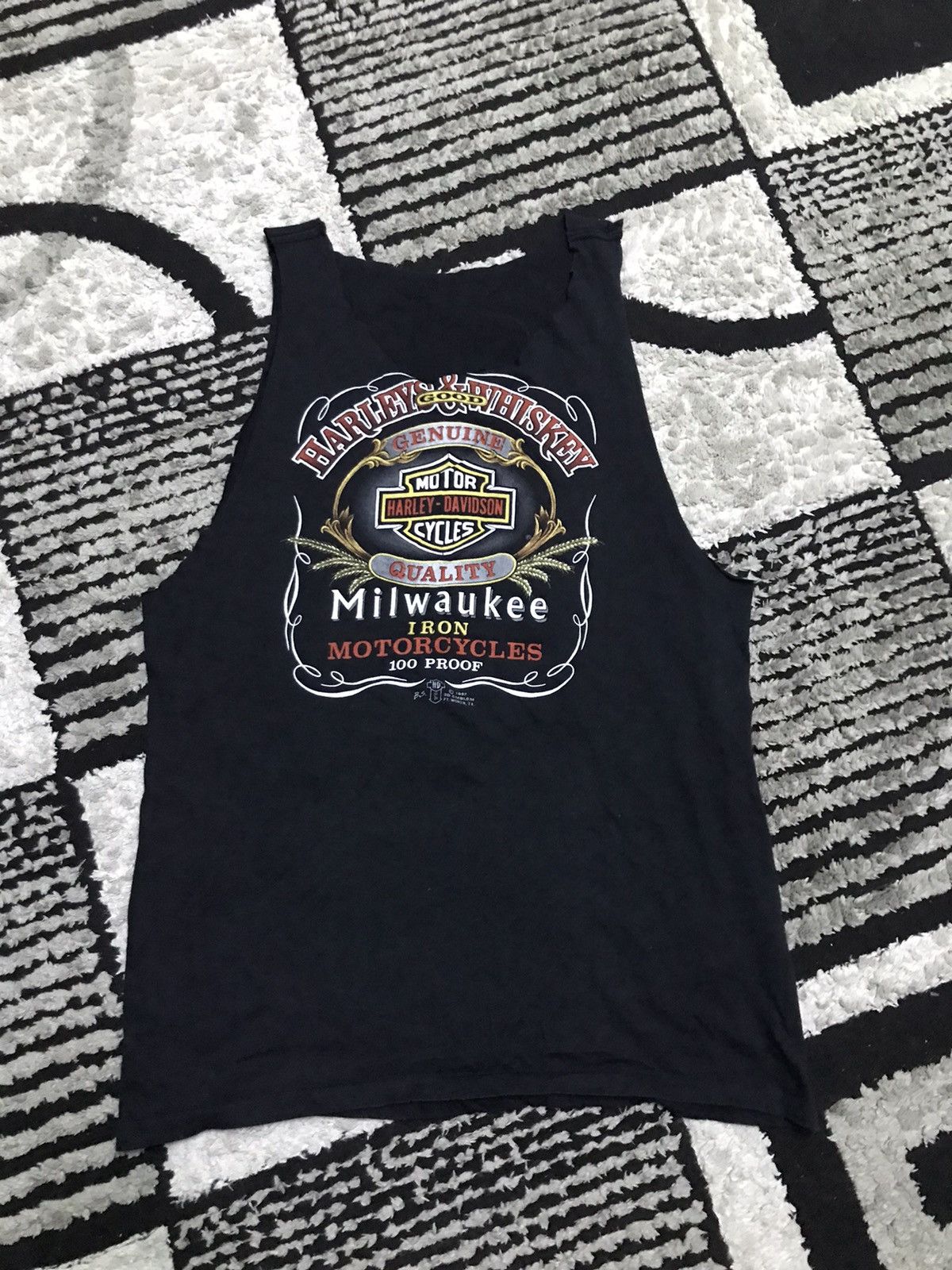 Harley Davidson × Vintage Vintage 80s 3d harley davidson tee Size US M / EU 48-50 / 2 - 2 Thumbnail