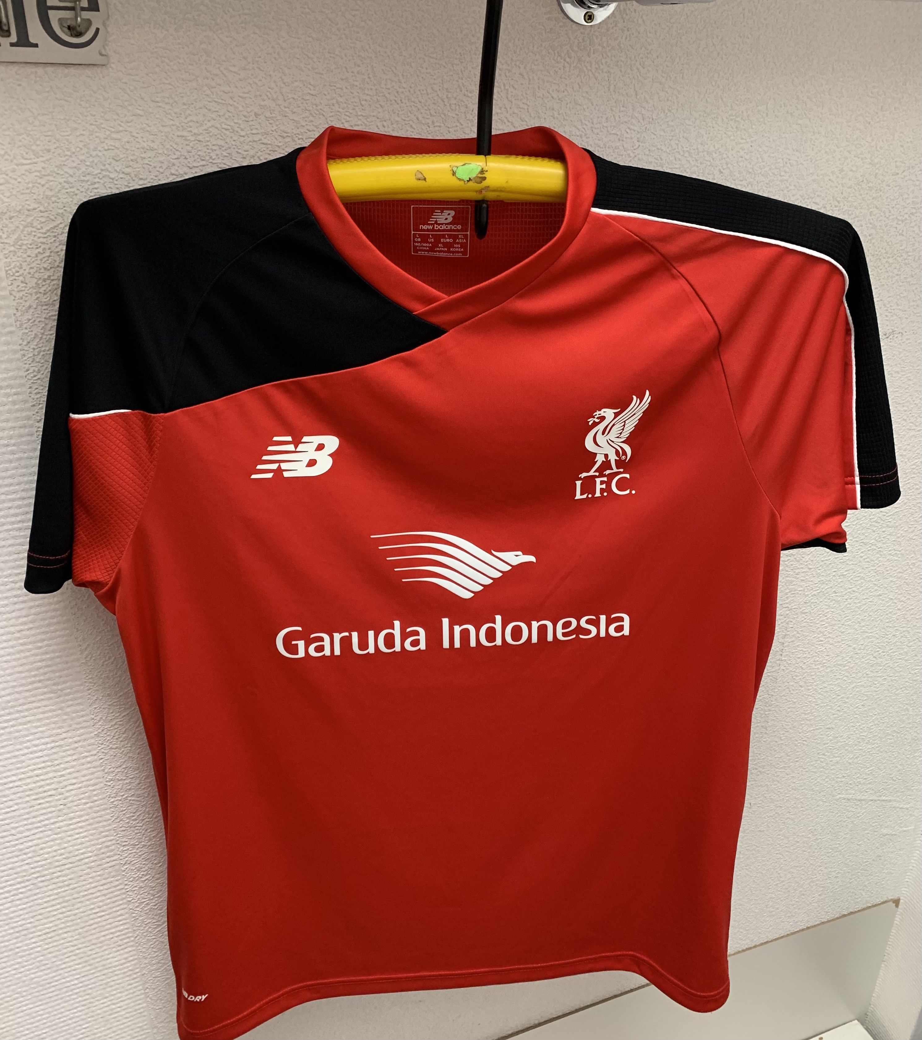 New Balance Liverpool new balance soccer jersey L Indonesia | Grailed