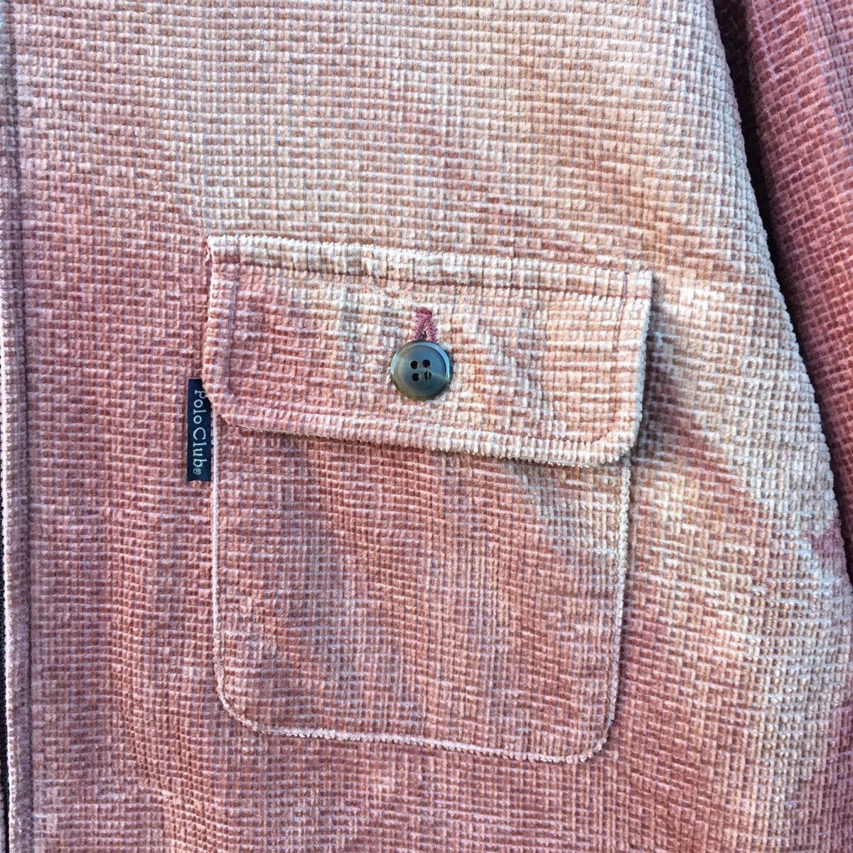 Beverly Hills Polo Club Thrashed Faded Vintage 90s Polo Club ERD GRUNGE JACKET Size US L / EU 52-54 / 3 - 4 Thumbnail
