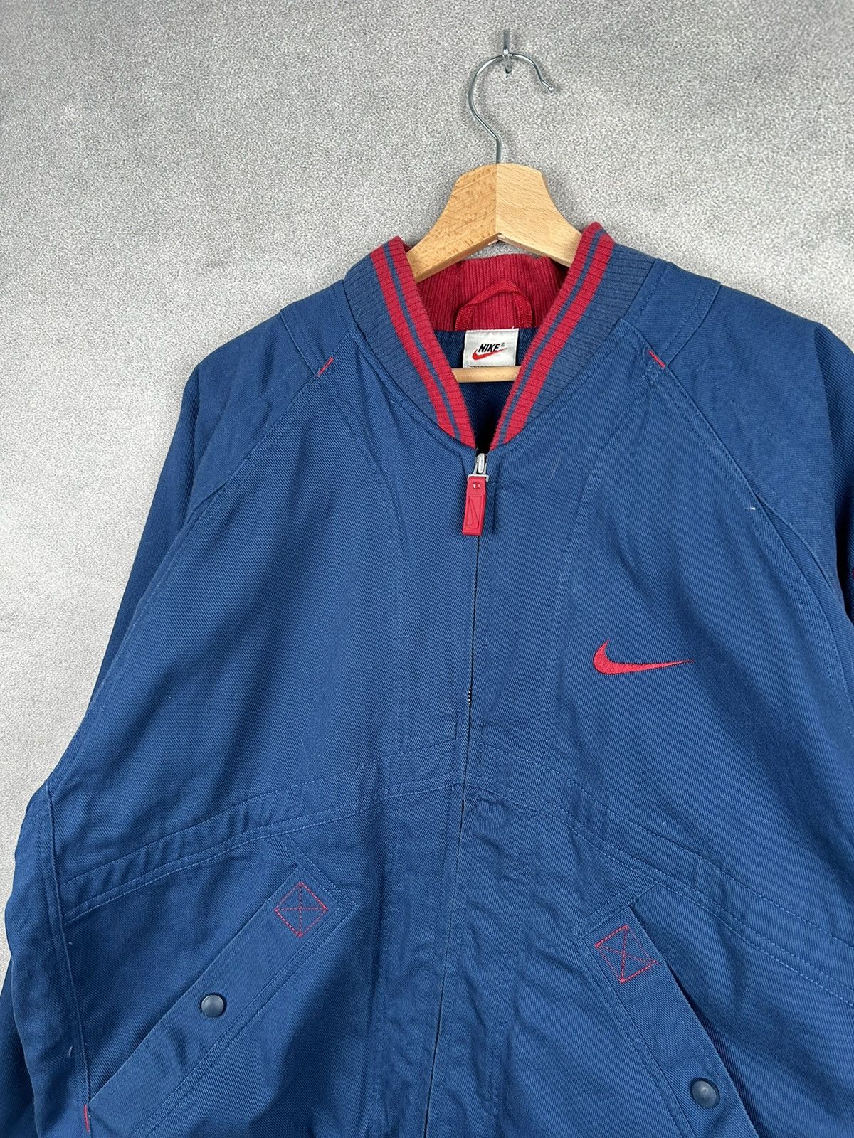 Nike Vintage 90s Nike Big Logo Swoosh Spellout Rare Streetwear Size US M / EU 48-50 / 2 - 4 Thumbnail