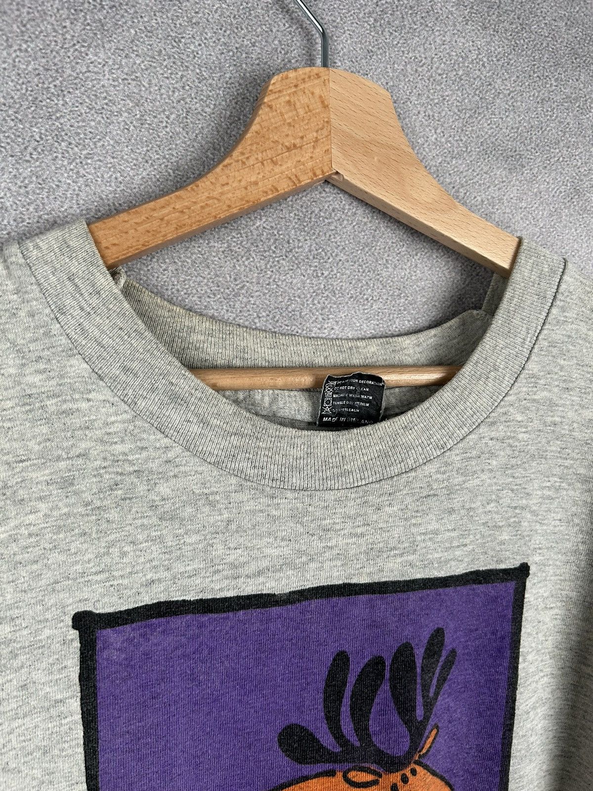 Vintage Vintage 80s/90s Moose Animal Tee Graphic Retro Size US XL / EU 56 / 4 - 5 Thumbnail