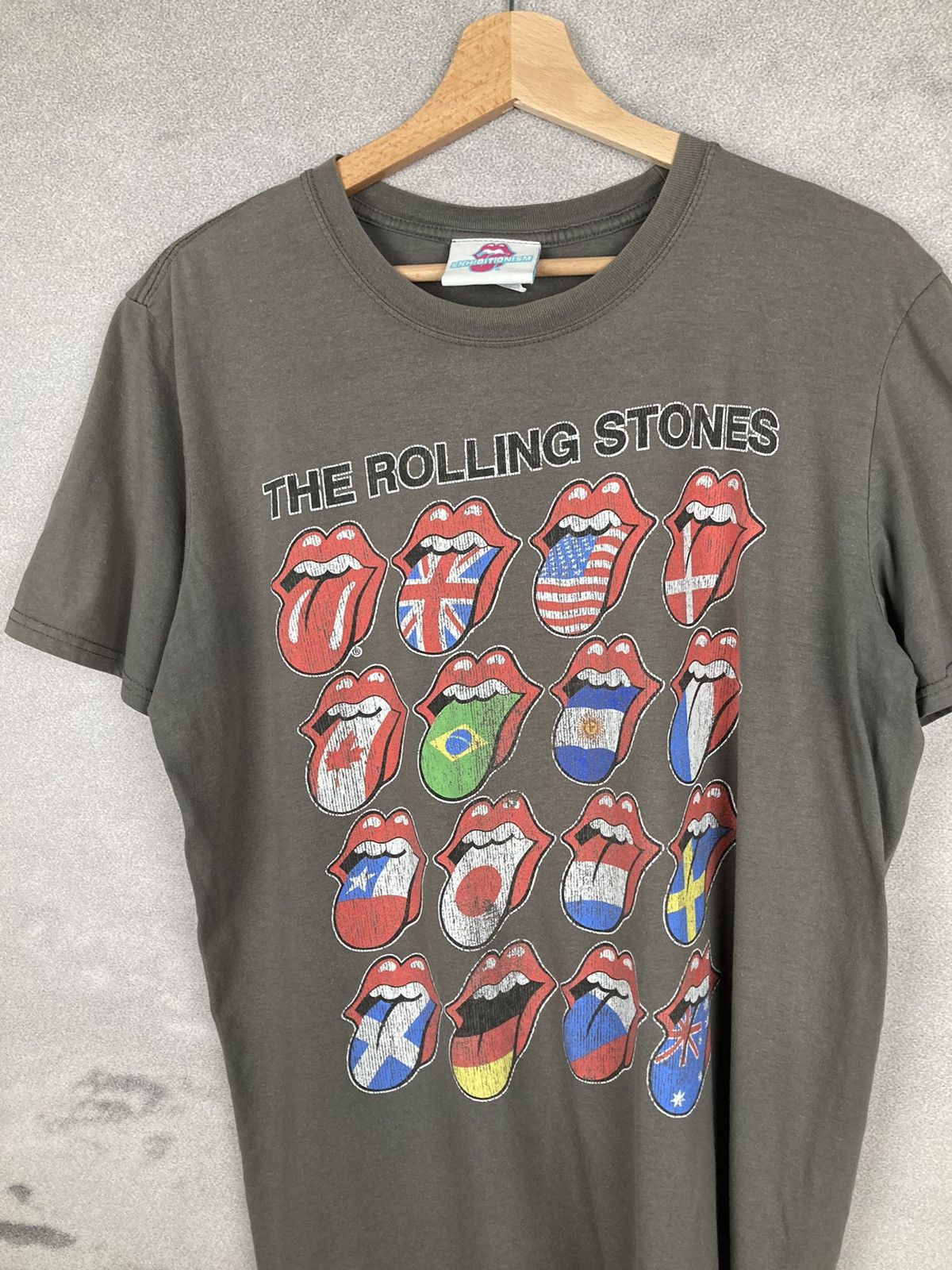 Band Tees The Rolling Stones Exhibitionism 2016 Tour Tee Rock Band Size US L / EU 52-54 / 3 - 3 Thumbnail