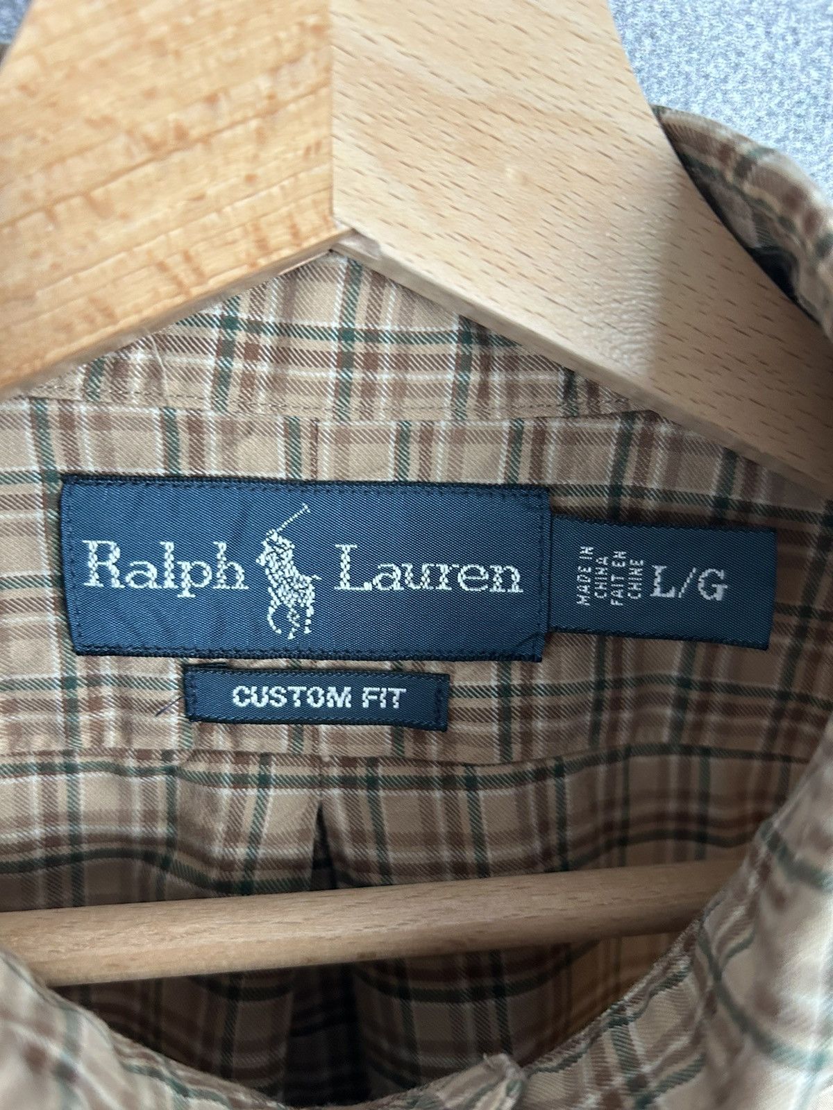 Polo Ralph Lauren Vintage Polo Ralph Lauren Checked Polo Shirt Pony Logo Size US L / EU 52-54 / 3 - 6 Thumbnail