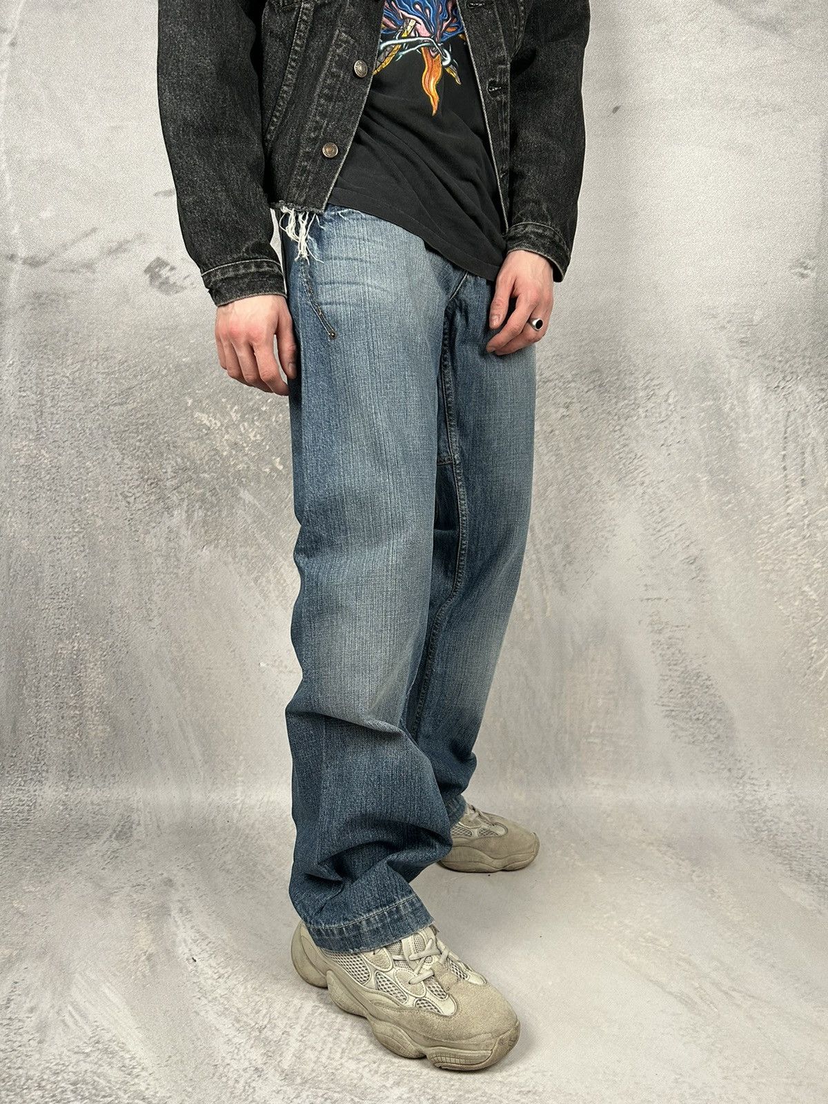 Vintage Vintage Neighborhood NYC Baggy Wide Denim Pants 90s USA Size US 33 - 4 Thumbnail
