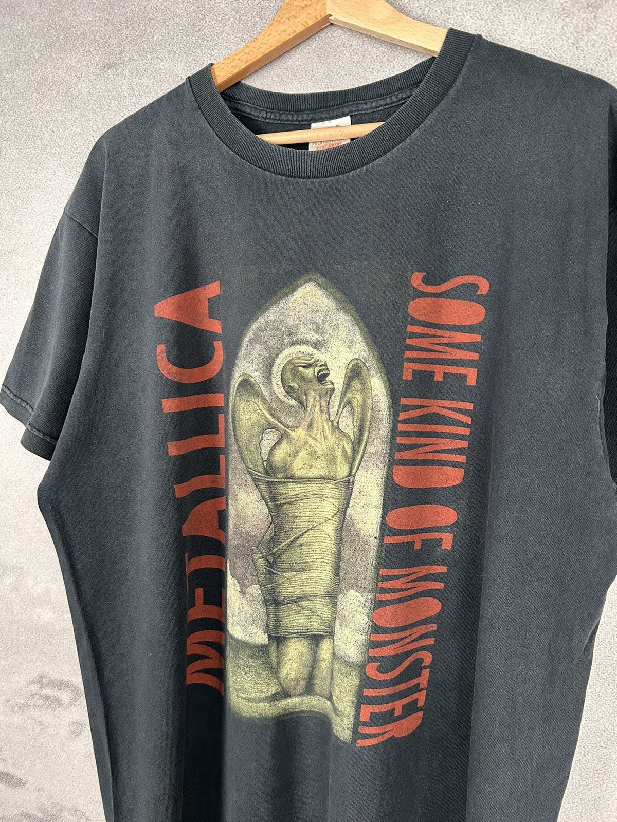 Band Tees Vintage Metallica Some Kind Of Monster Rock Band Tee 90s Size US L / EU 52-54 / 3 - 3 Thumbnail