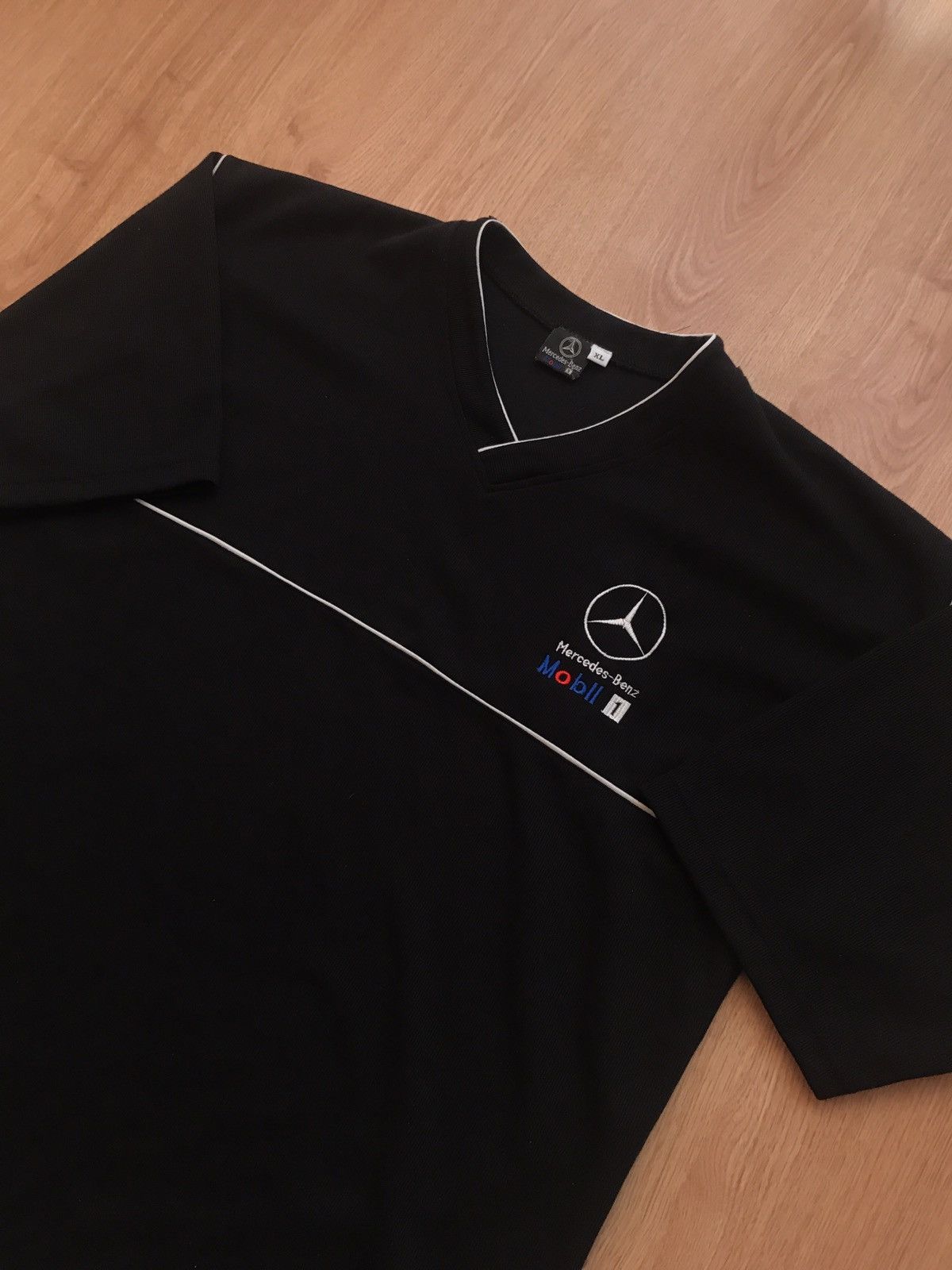 Mercedes-Benz Vintage Mercedes Benz F1 t shirt Size US XL / EU 56 / 4 - 1 Thumbnail