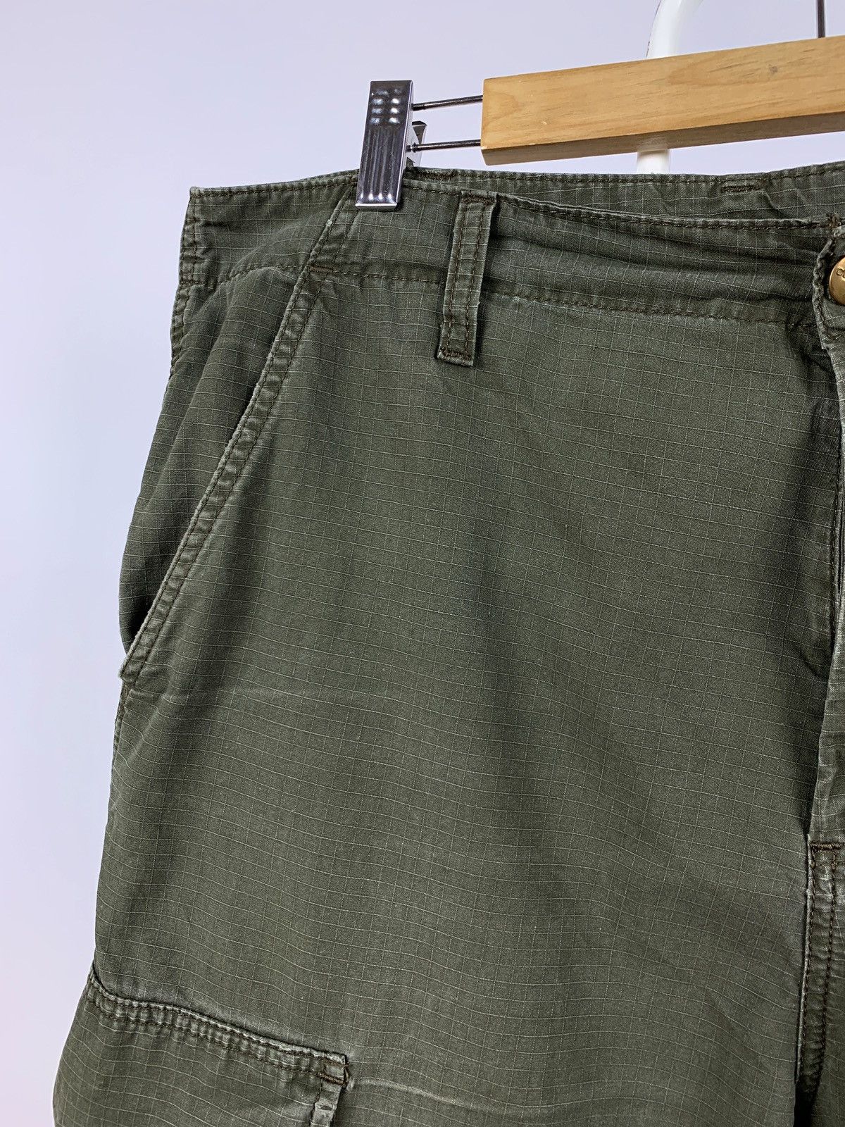 Carhartt Vintage Carhartt Khaki Cargo Pants Travis Style Size US 34 / EU 50 - 18 Thumbnail