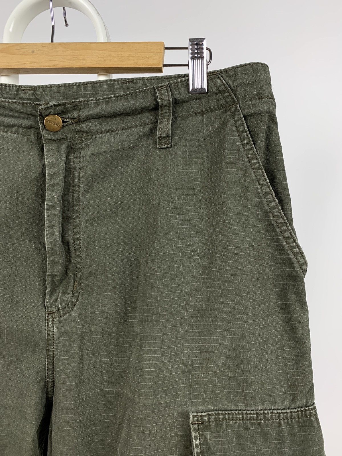 Carhartt Vintage Carhartt Khaki Cargo Pants Travis Style Size US 34 / EU 50 - 19 Thumbnail