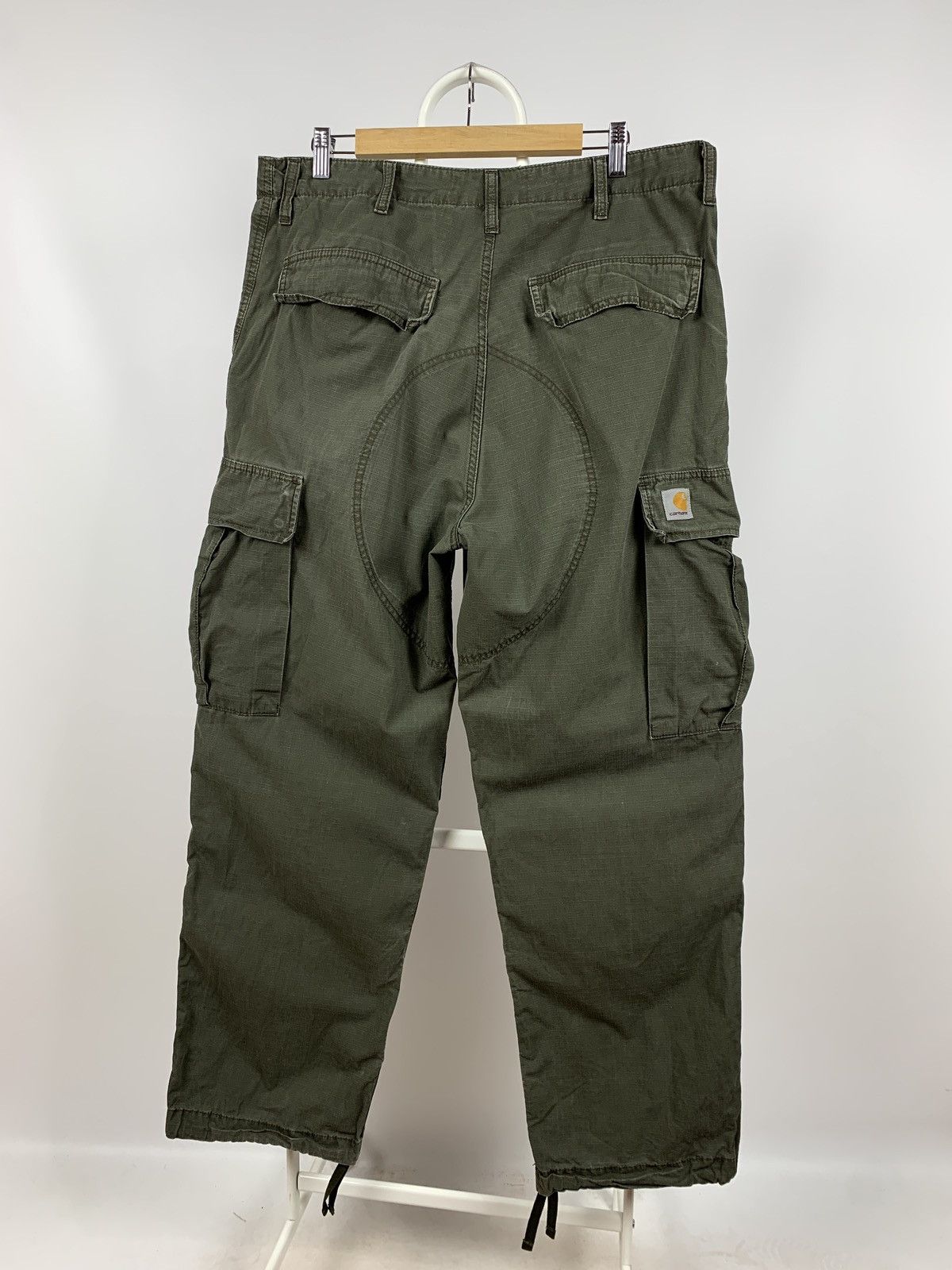 Carhartt Vintage Carhartt Khaki Cargo Pants Travis Style Size US 34 / EU 50 - 6 Thumbnail
