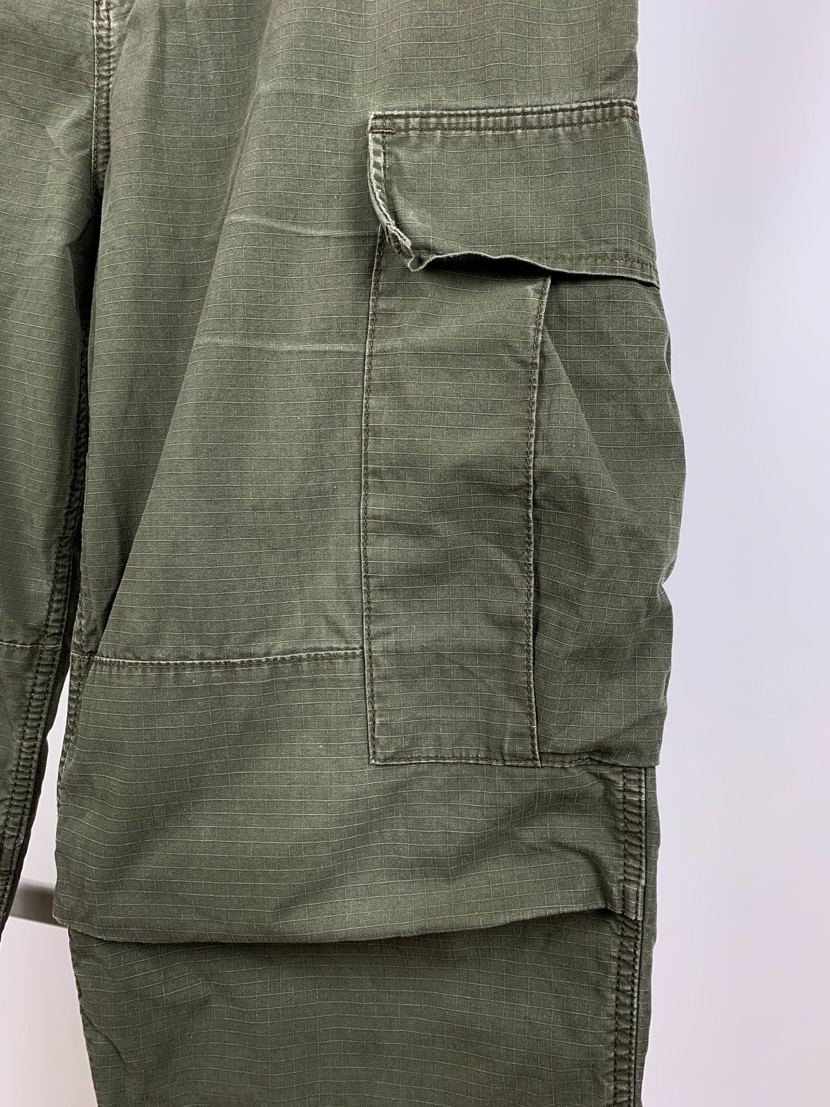 Carhartt Vintage Carhartt Khaki Cargo Pants Travis Style Size US 34 / EU 50 - 16 Thumbnail