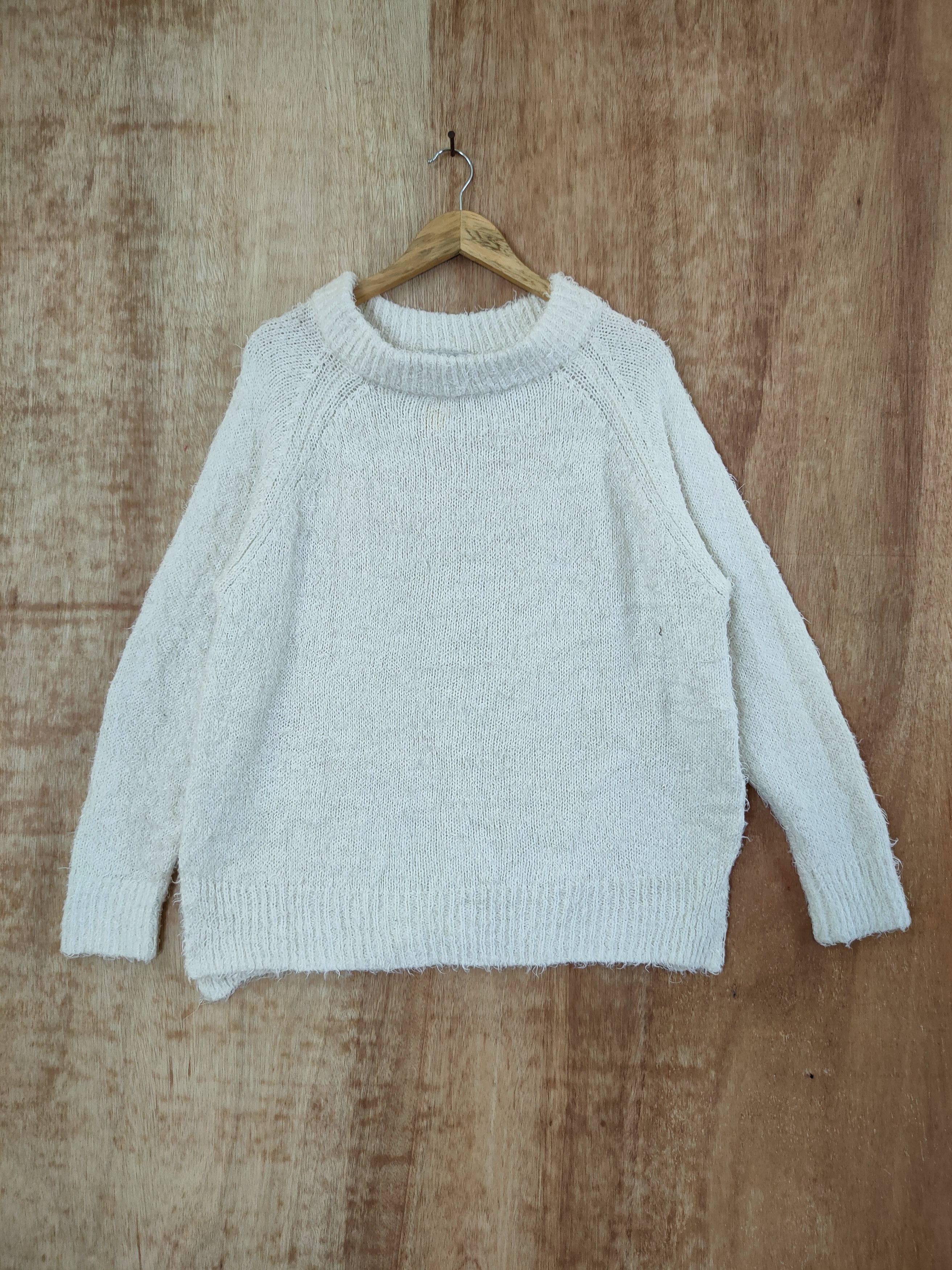 Global Work D Global Work mohair fur shaggy knitwear japan #46-553 Size US L / EU 52-54 / 3 - 1 Thumbnail
