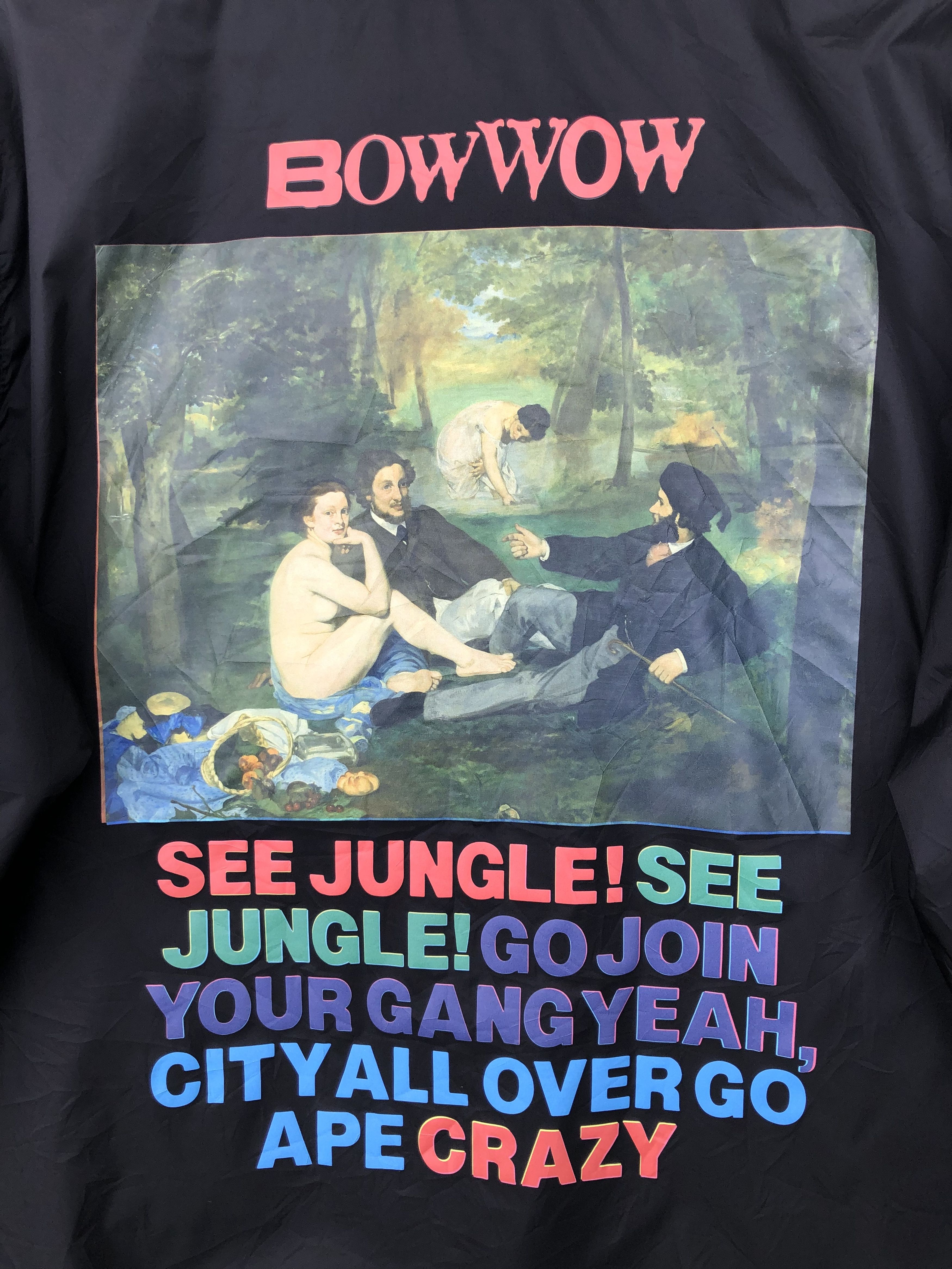 Band Tees RARE🔥BOWWOW JAPAN BOW WOW WOW SEE JUNGLE COACH JACKET Size US L / EU 52-54 / 3 - 7 Thumbnail