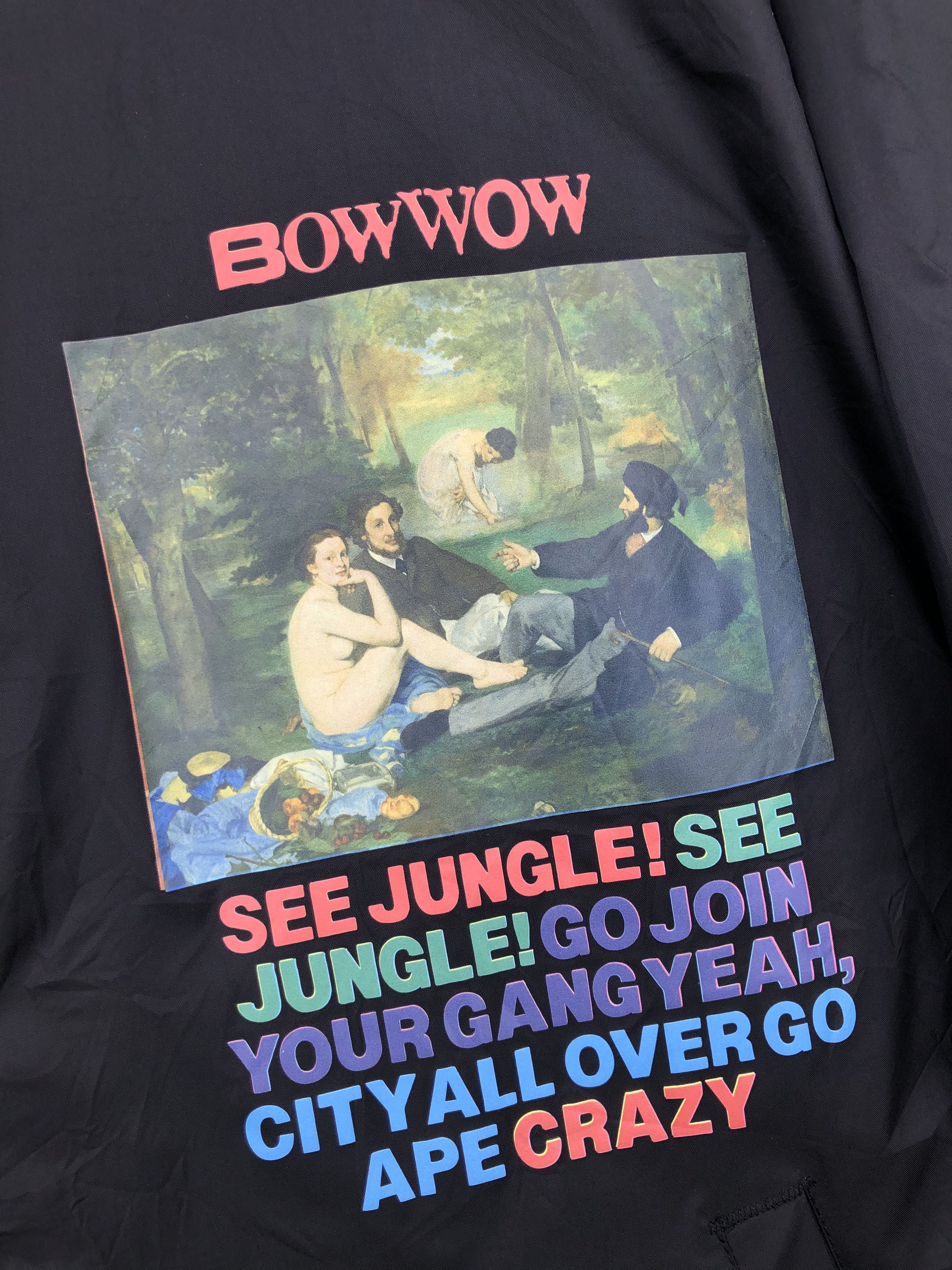 Band Tees RARE🔥BOWWOW JAPAN BOW WOW WOW SEE JUNGLE COACH JACKET Size US L / EU 52-54 / 3 - 3 Thumbnail