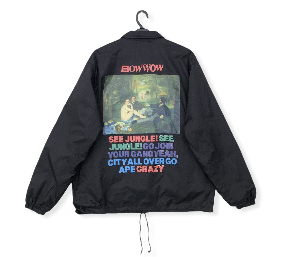 Band Tees RARE🔥BOWWOW JAPAN BOW WOW WOW SEE JUNGLE COACH JACKET Size US L / EU 52-54 / 3 - 1 Thumbnail