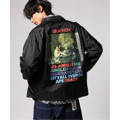 Band Tees RARE🔥BOWWOW JAPAN BOW WOW WOW SEE JUNGLE COACH JACKET Size US L / EU 52-54 / 3 - 11 Thumbnail