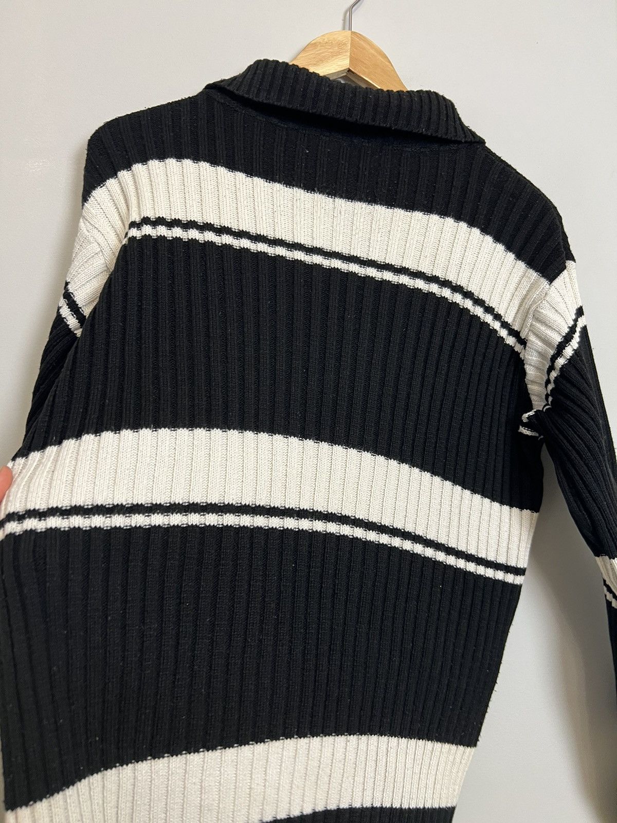Dolce & Gabbana Rare Vintage Y2K Dolce&Gabbana Big Script Logo Knit Sweat Size US S / EU 44-46 / 1 - 5 Thumbnail