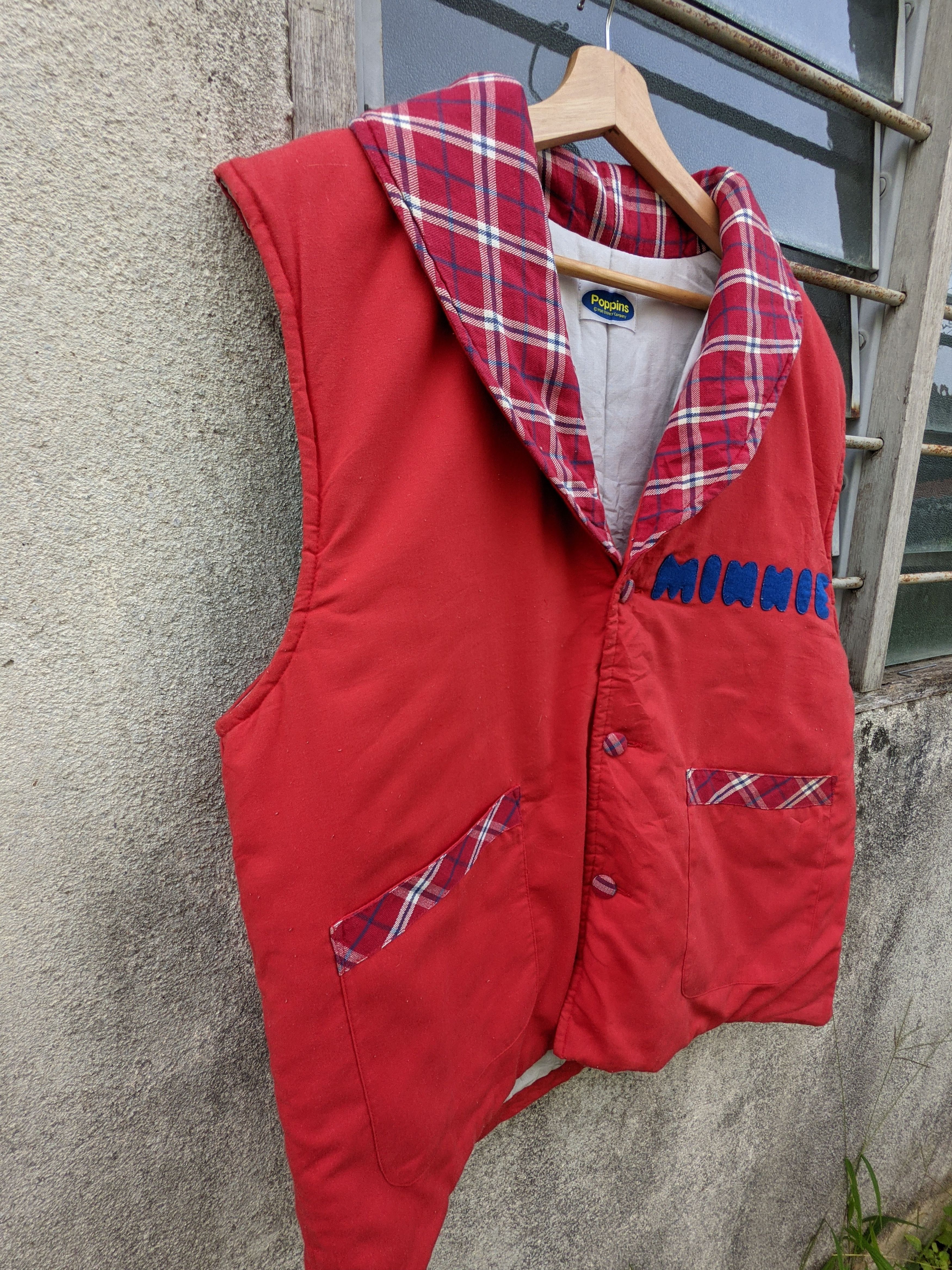 Cartoon Network × Disney ⚡️Steals⚡️ Vintage Minnie Mouse Spellout Puffer Vest Size US L / EU 52-54 / 3 - 3 Thumbnail