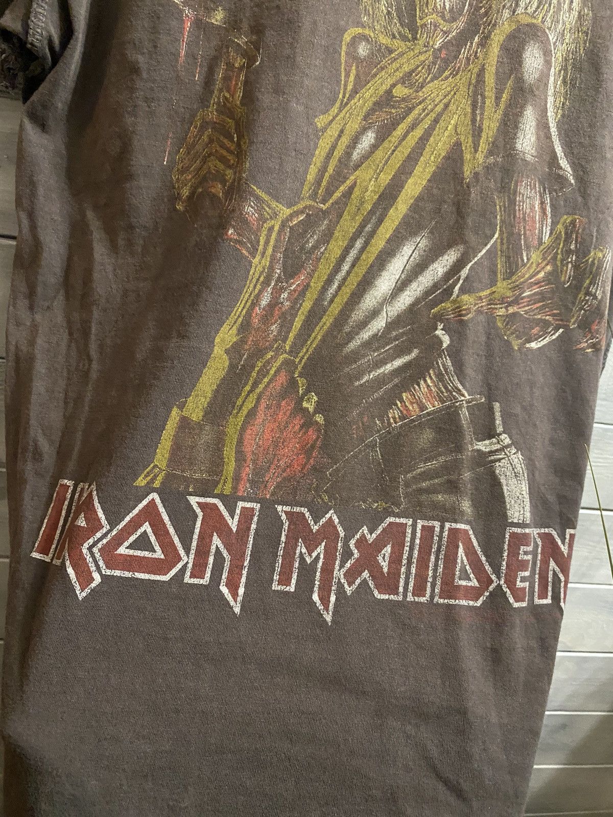 Amplified T-shirt Iron Maiden 2007’ Skeleton Y2K. Size US S / EU 44-46 / 1 - 3 Thumbnail
