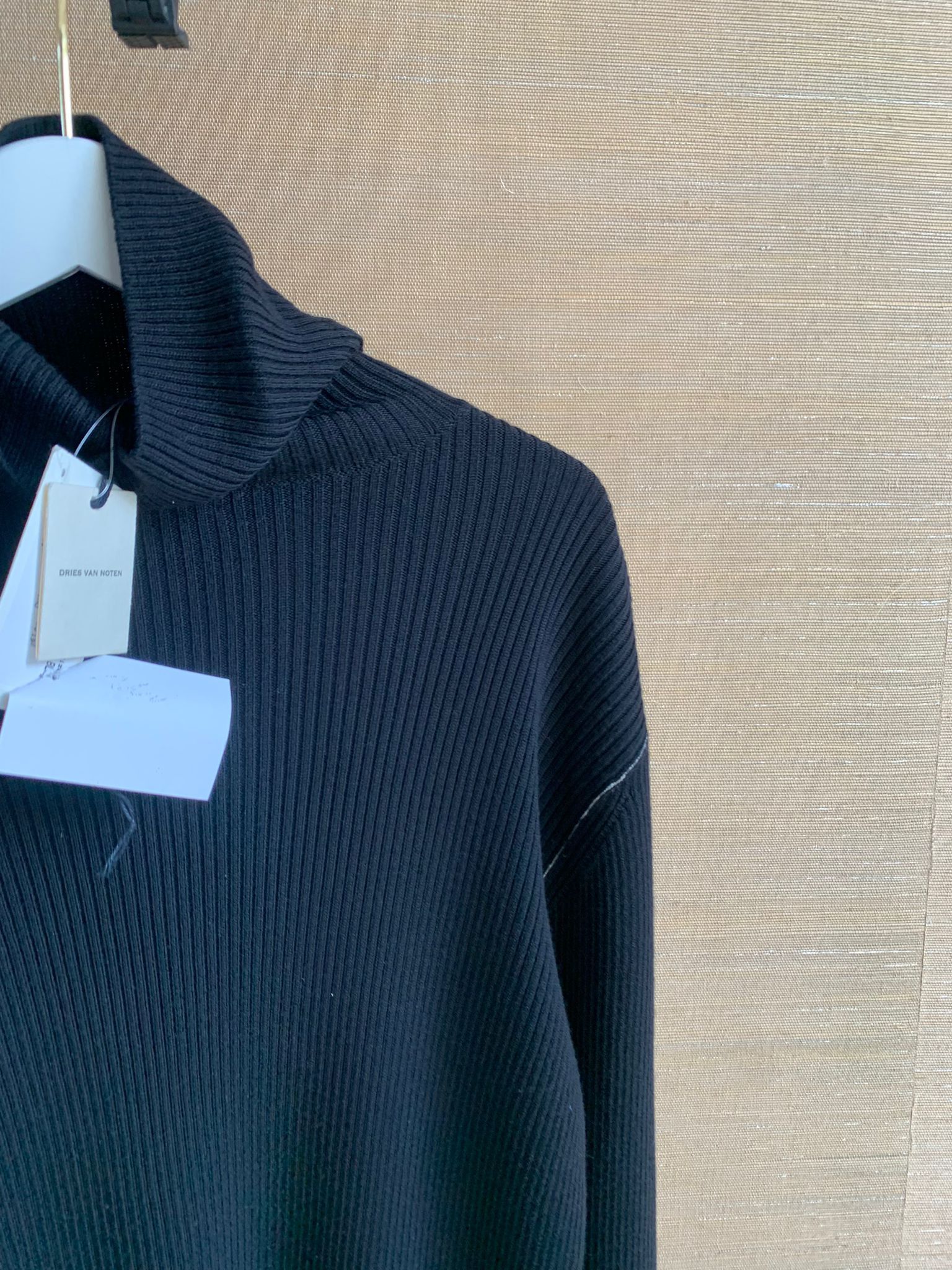 Dries Van Noten Timothy Knit Sweater in Black Size US L / EU 52-54 / 3 - 9 Thumbnail