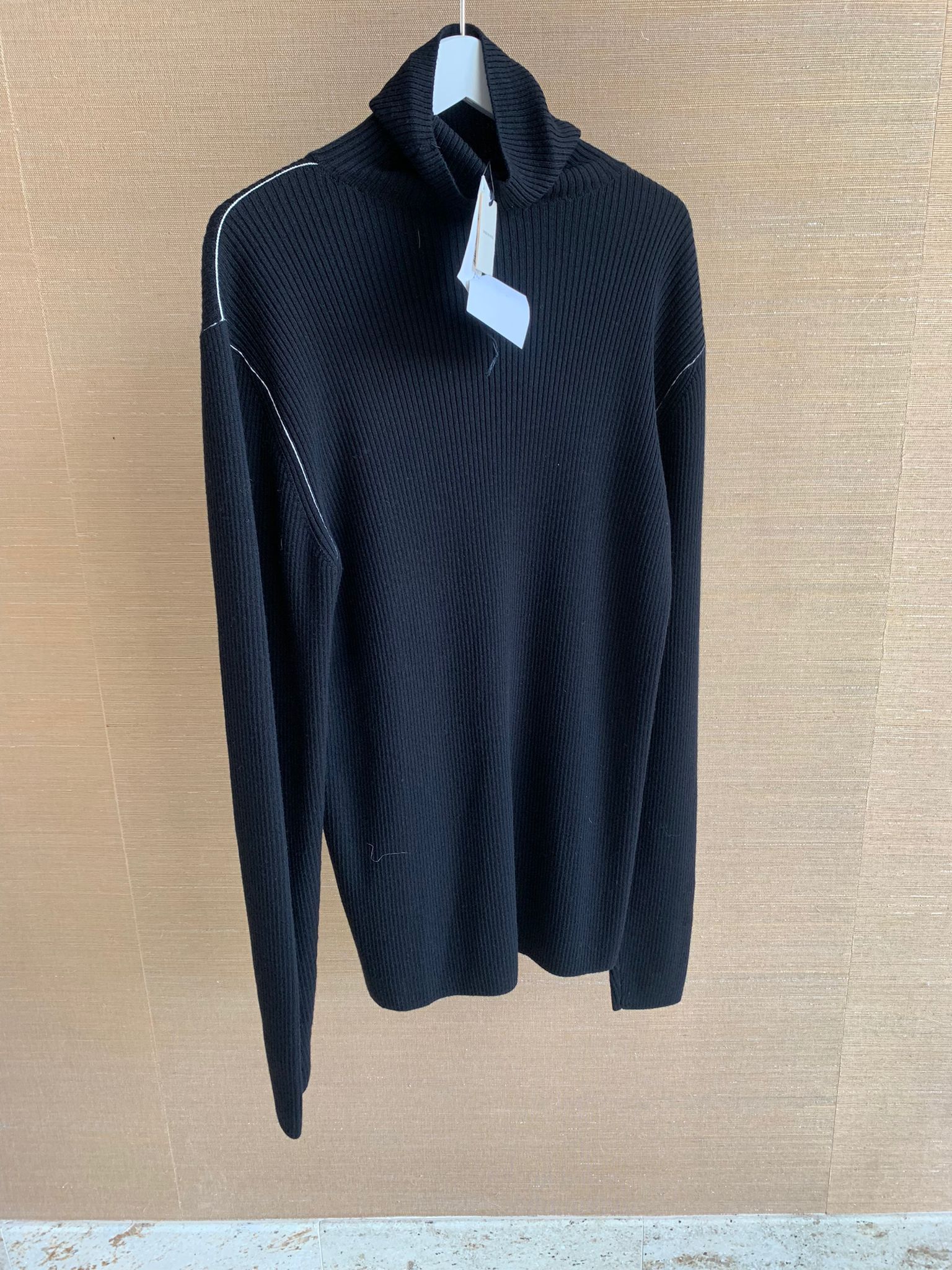 Dries Van Noten Timothy Knit Sweater in Black Size US L / EU 52-54 / 3 - 2 Thumbnail