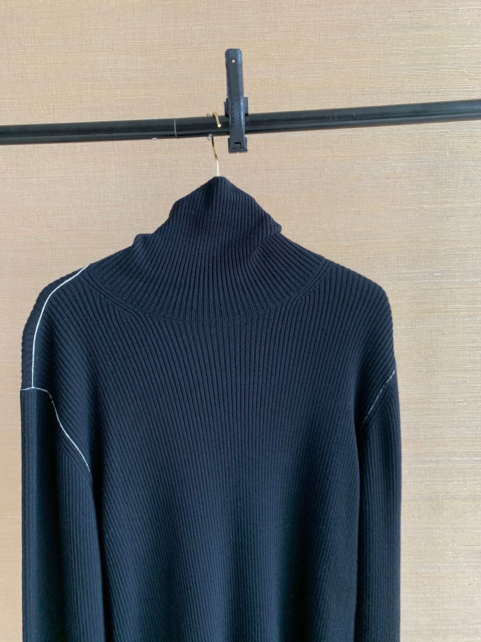 Dries Van Noten Timothy Knit Sweater in Black Size US L / EU 52-54 / 3 - 14 Thumbnail