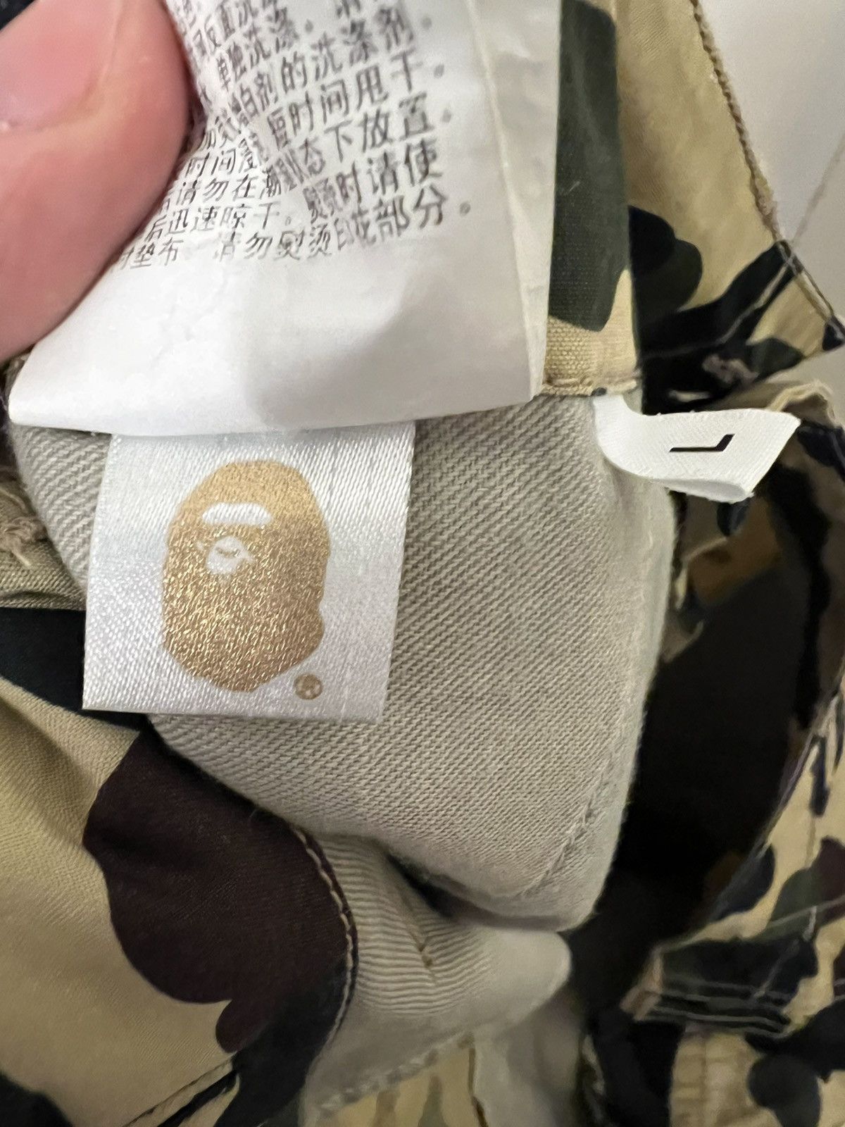 Bape 1st Camo Cargo Pants Size US 34 / EU 50 - 9 Thumbnail