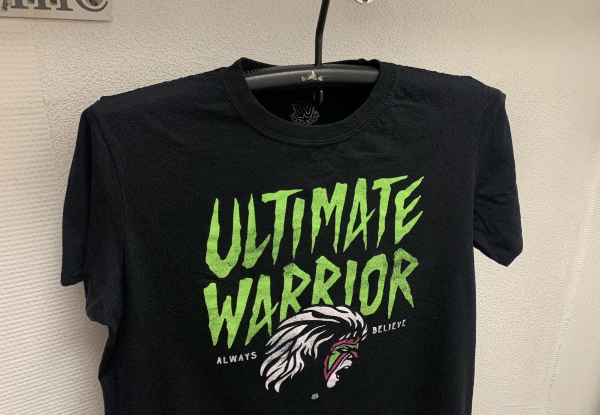 Vintage Ultimate warrior Wwe wwf wrestling t-shirt L size vintage Size US L / EU 52-54 / 3 - 2 Thumbnail
