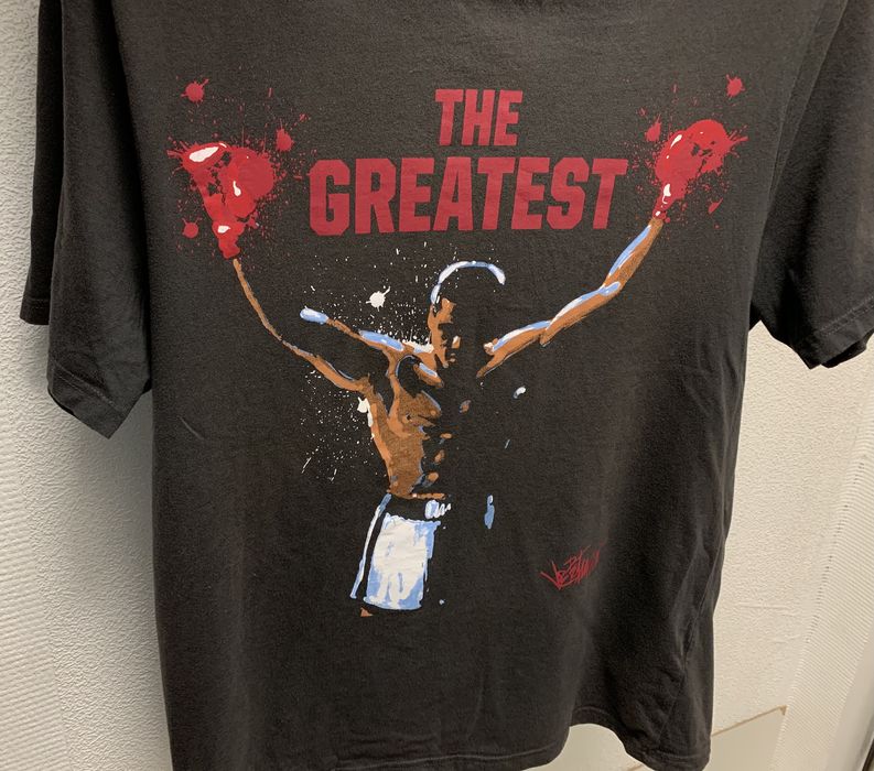 Muhammad Ali Muhammad Ali the Greatest t-shirt L size big logo | Grailed