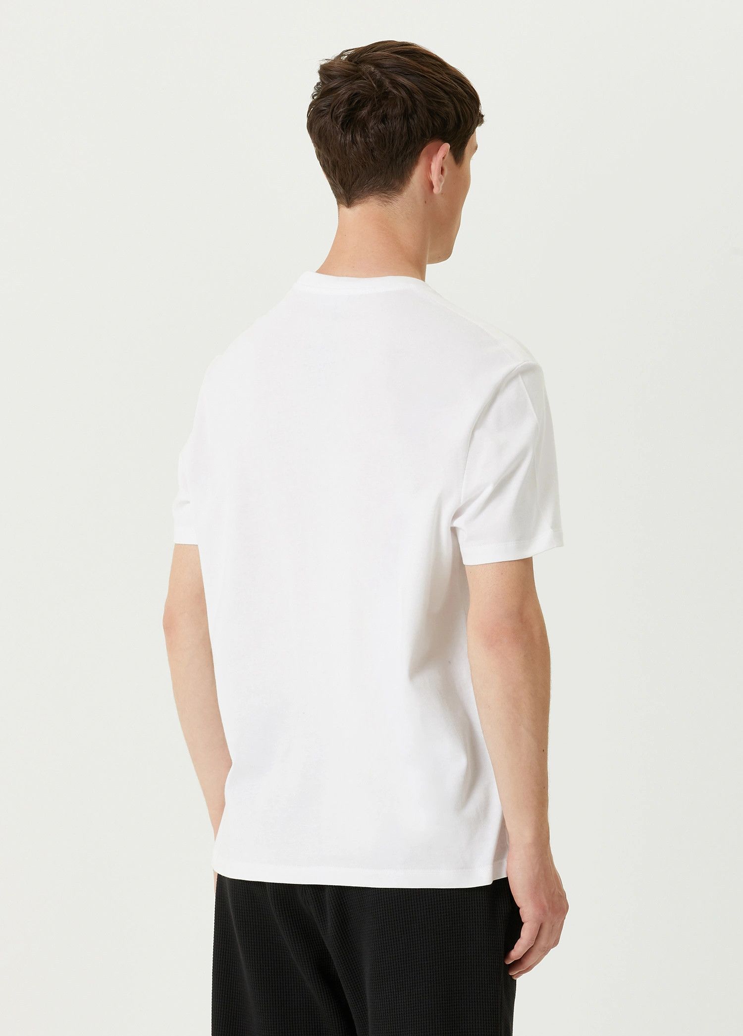 Versace VERSACE Dream Via Gesu white logo print cotton t-shirt Large Size US L / EU 52-54 / 3 - 4 Thumbnail