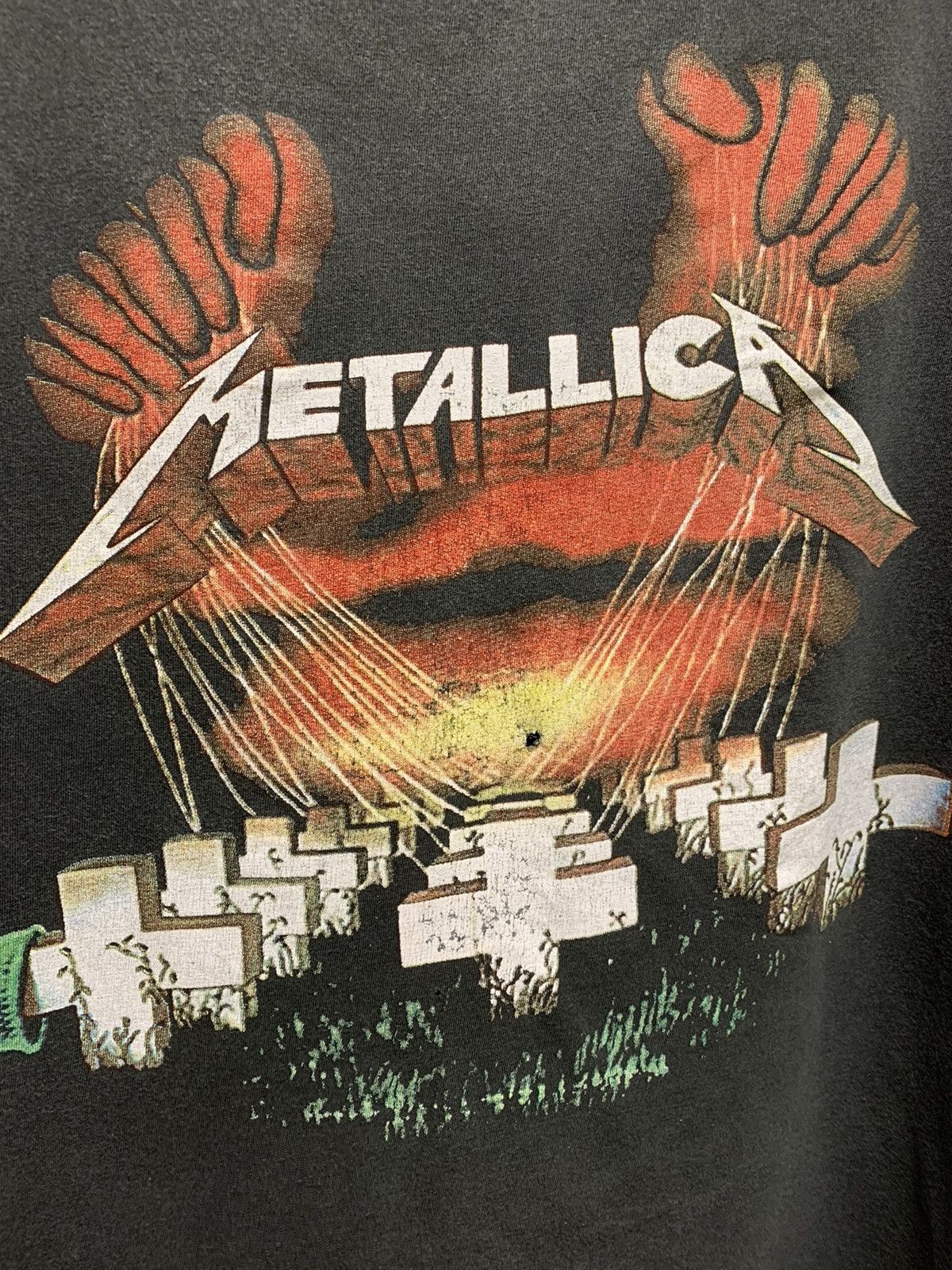 Band Tees Metallica master of puppets big logo t-shirt L size Size US L / EU 52-54 / 3 - 3 Thumbnail