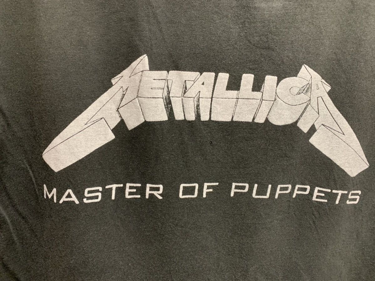Band Tees Metallica master of puppets big logo t-shirt L size Size US L / EU 52-54 / 3 - 5 Thumbnail